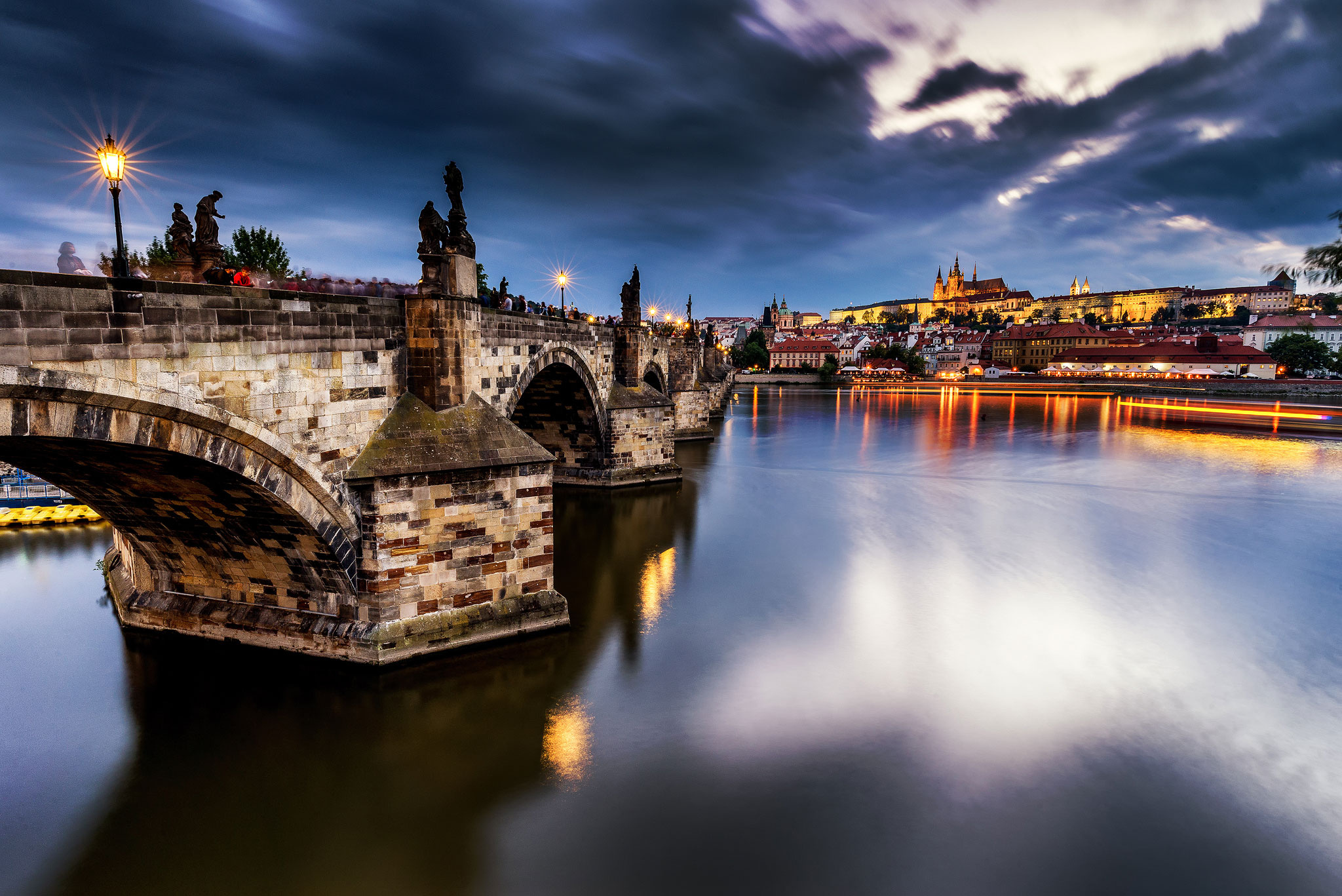 Charles Bridge, Prague landmark, Iconic architecture, Historical treasure, 2050x1370 HD Desktop