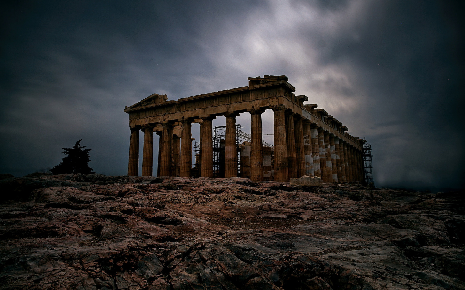 Parthenon, Athens, Acropolis, Landmarks, 1920x1200 HD Desktop