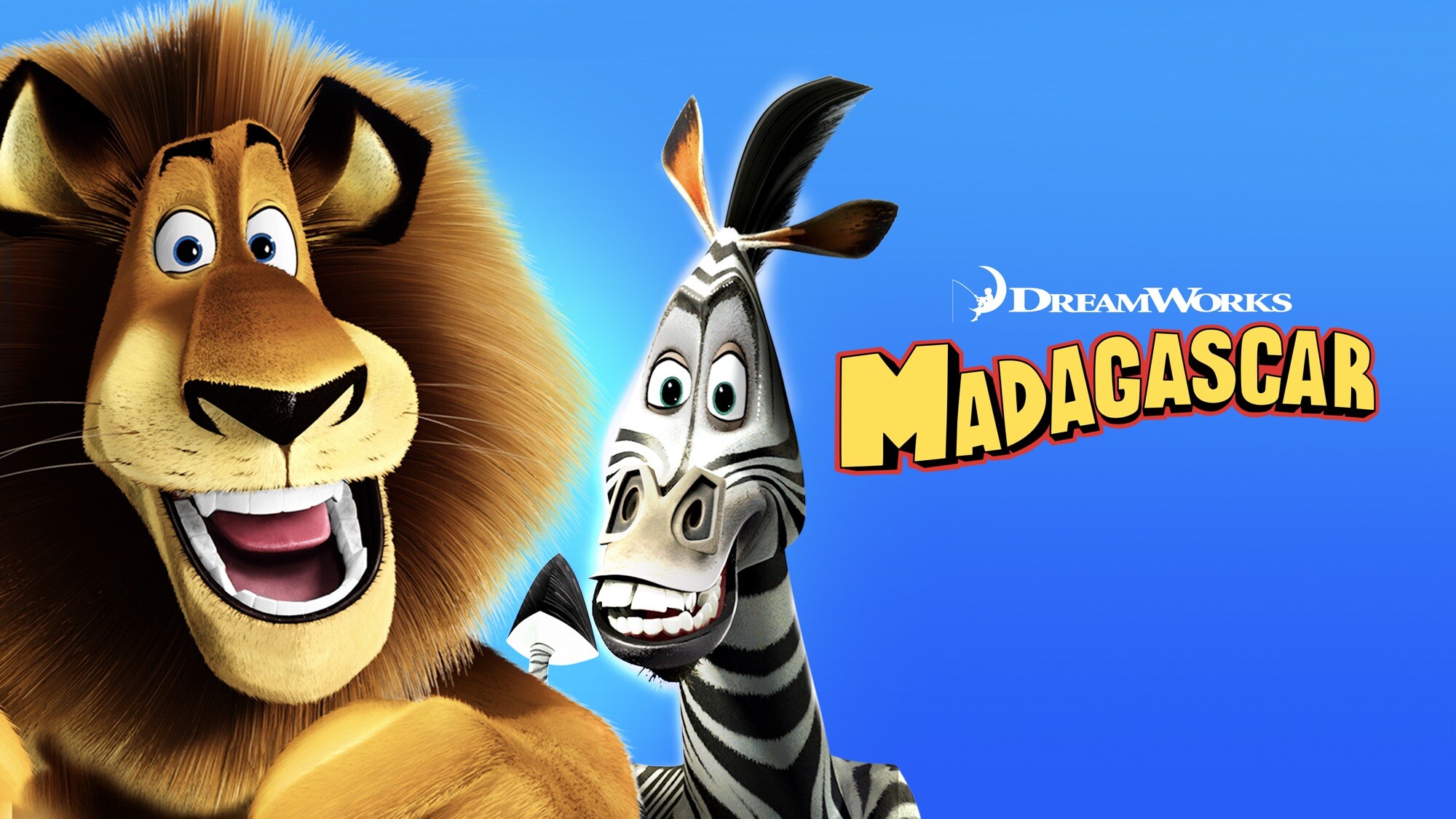 Madagascar (Movie): Animated comedy film produced by DreamWorks Animation, Alex, Marty. 2000x1130 HD Wallpaper.