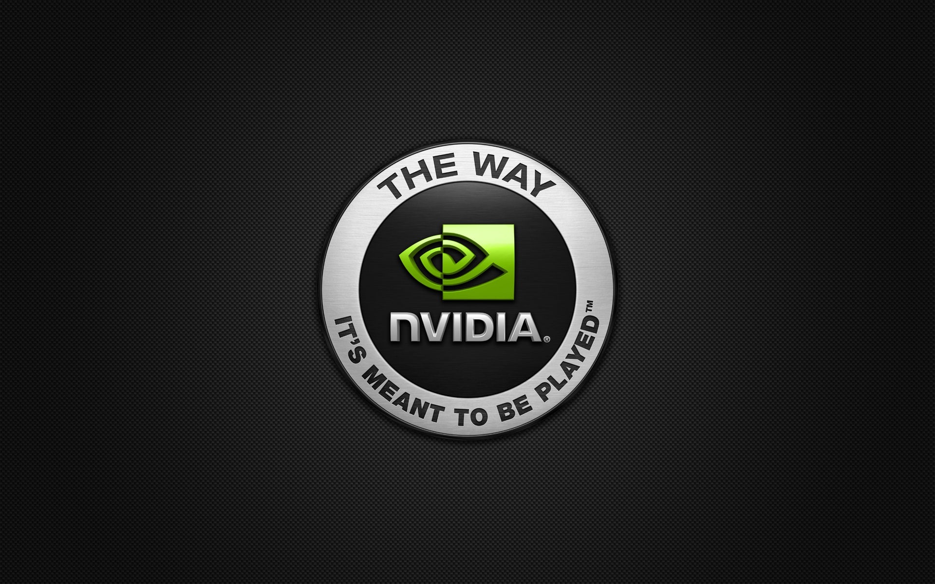 Nvidia: The way it's meant to be played, Slogan, GPU Technology Conference. 1920x1200 HD Wallpaper.