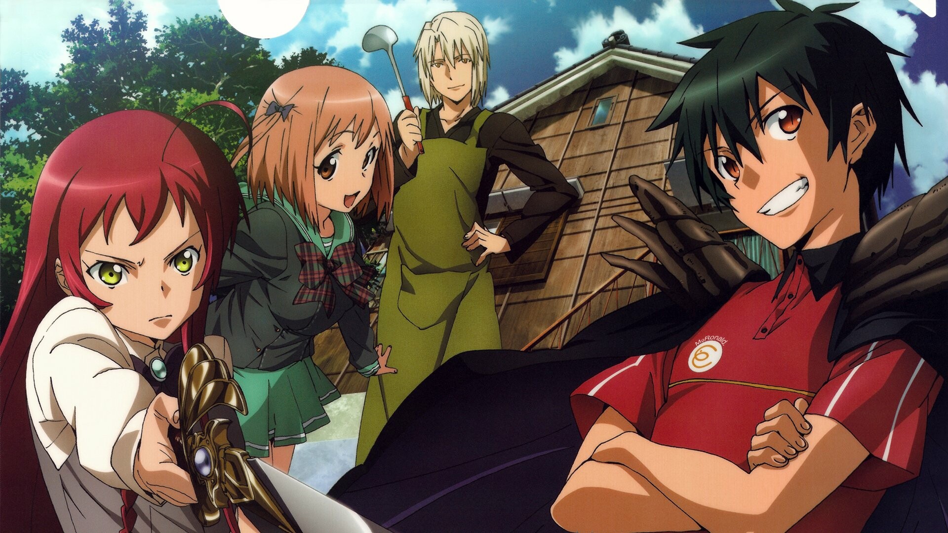 The Devil Is a Part-Timer!: A second season was announced at the Kadokawa Light Novel Expo 2020 event on March 6, 2021. 1920x1080 Full HD Background.