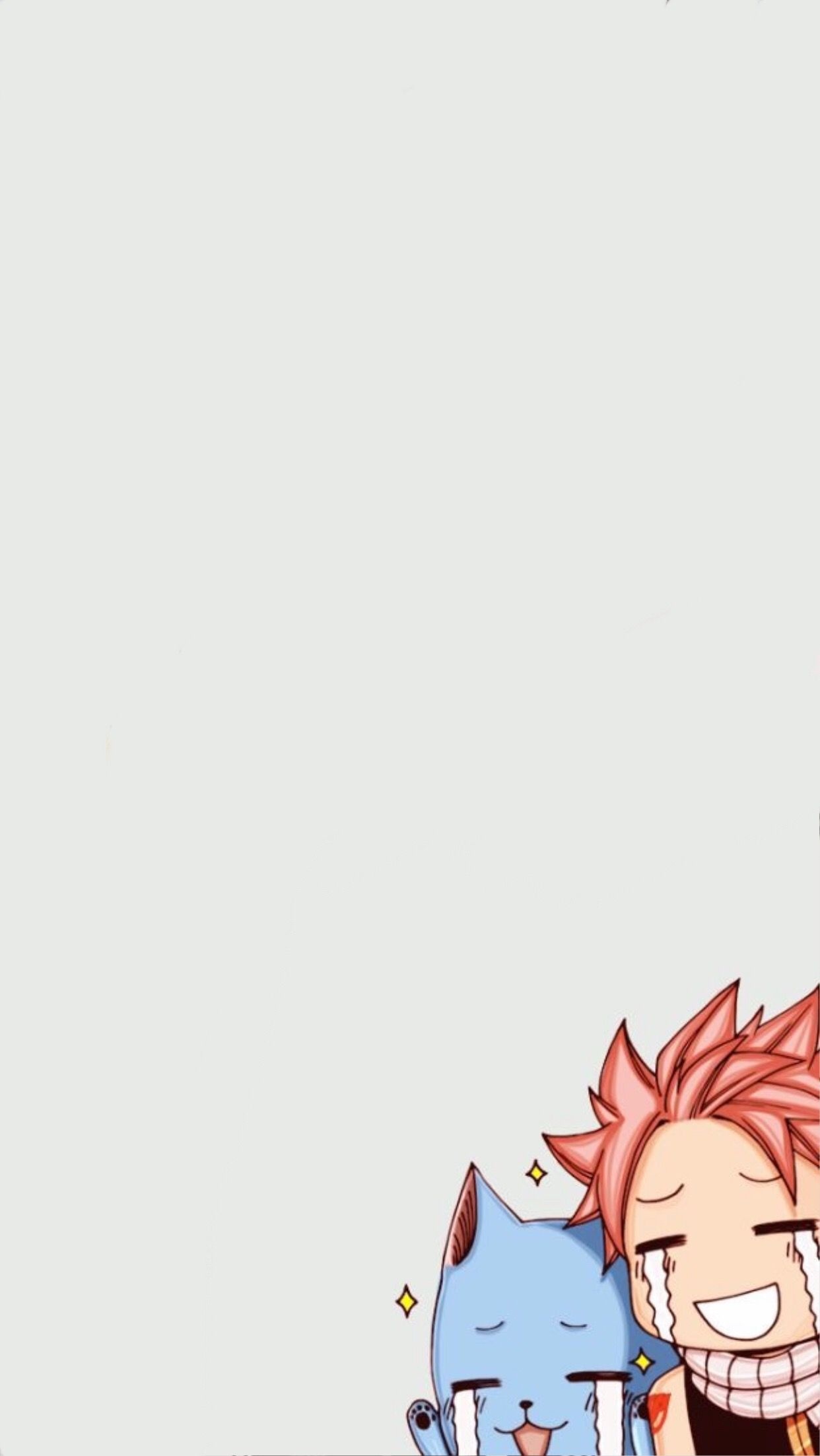 Happy (Fairy Tail): A friend and partner of Natsu Dragneel, Cat. 1250x2210 HD Background.