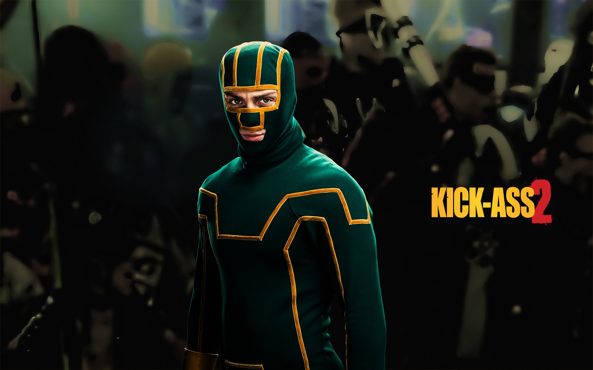 Kick-Ass: Based on the graphic novels Book Two and Book Three of The Dave Lizewski Year. 1920x1200 HD Background.