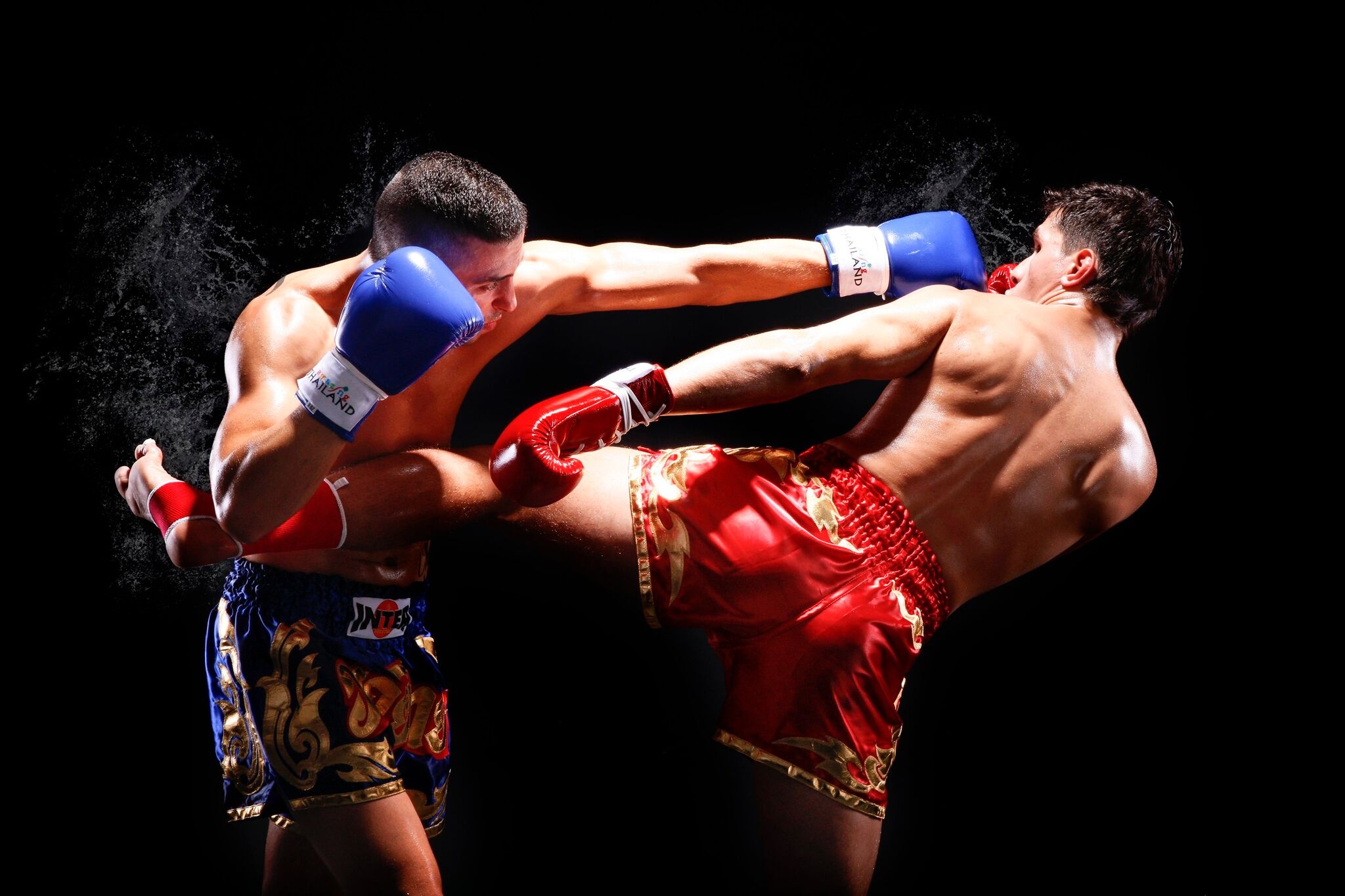 Muay Thai: Thai boxing, A combat sport that uses stand-up striking along with various clinching techniques. 2050x1370 HD Wallpaper.