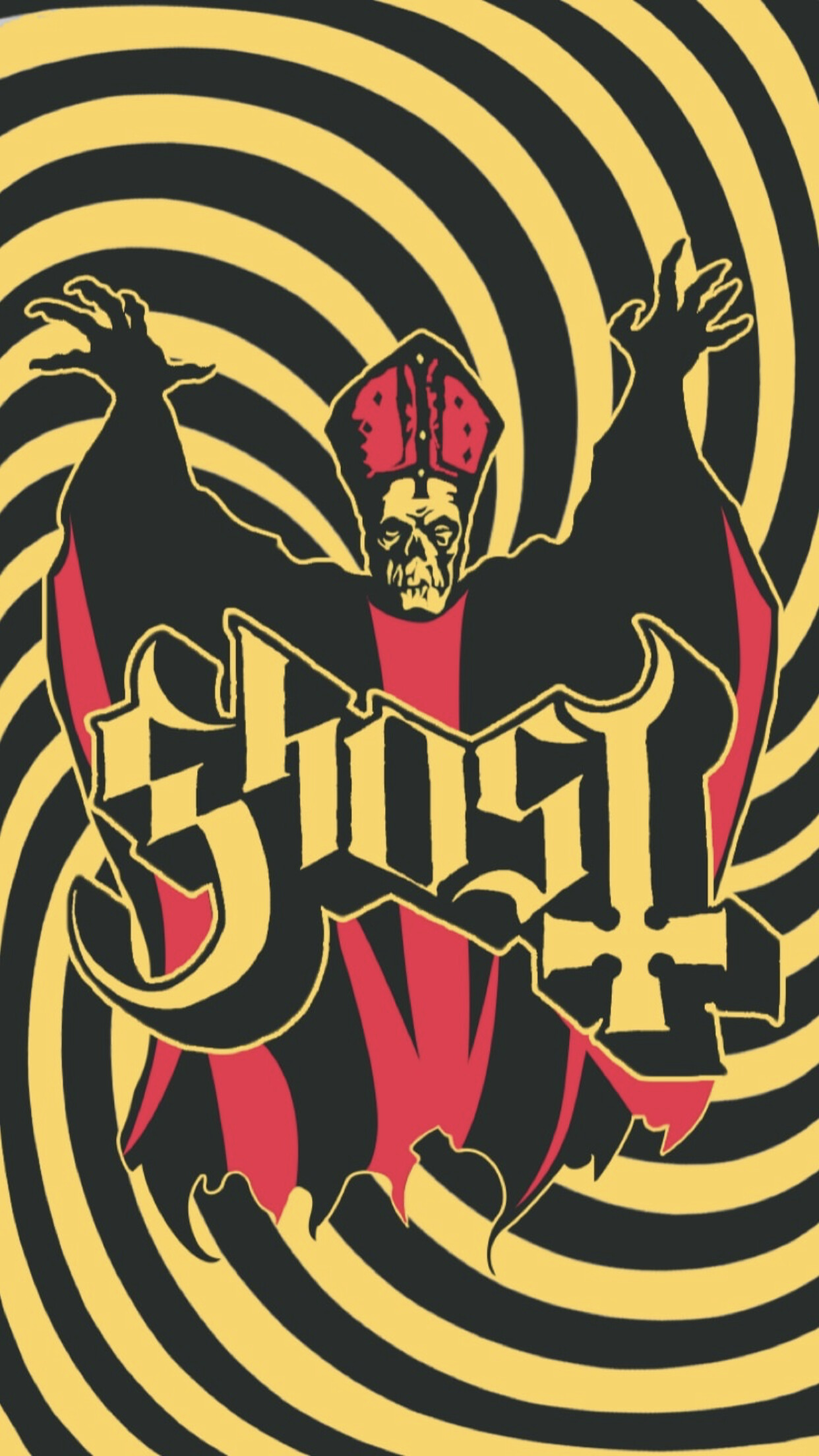 Ghost band, Ghost wallpaper, Rock n roll, Ghostly vibes, 1250x2210 HD Phone