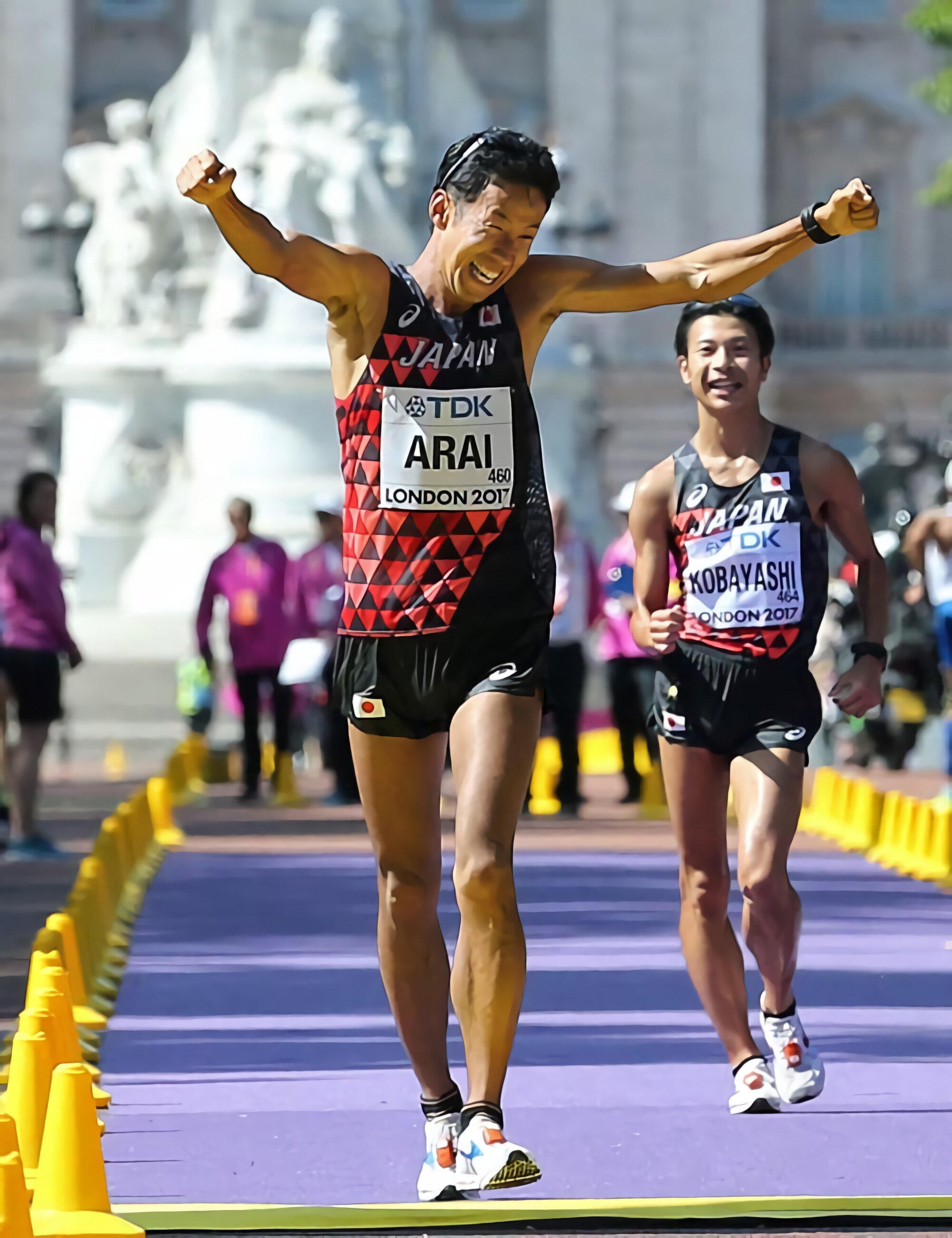 Hirooki Arai, Speed walking form, Endurance race, Competitive spirit, 2000x2600 HD Phone