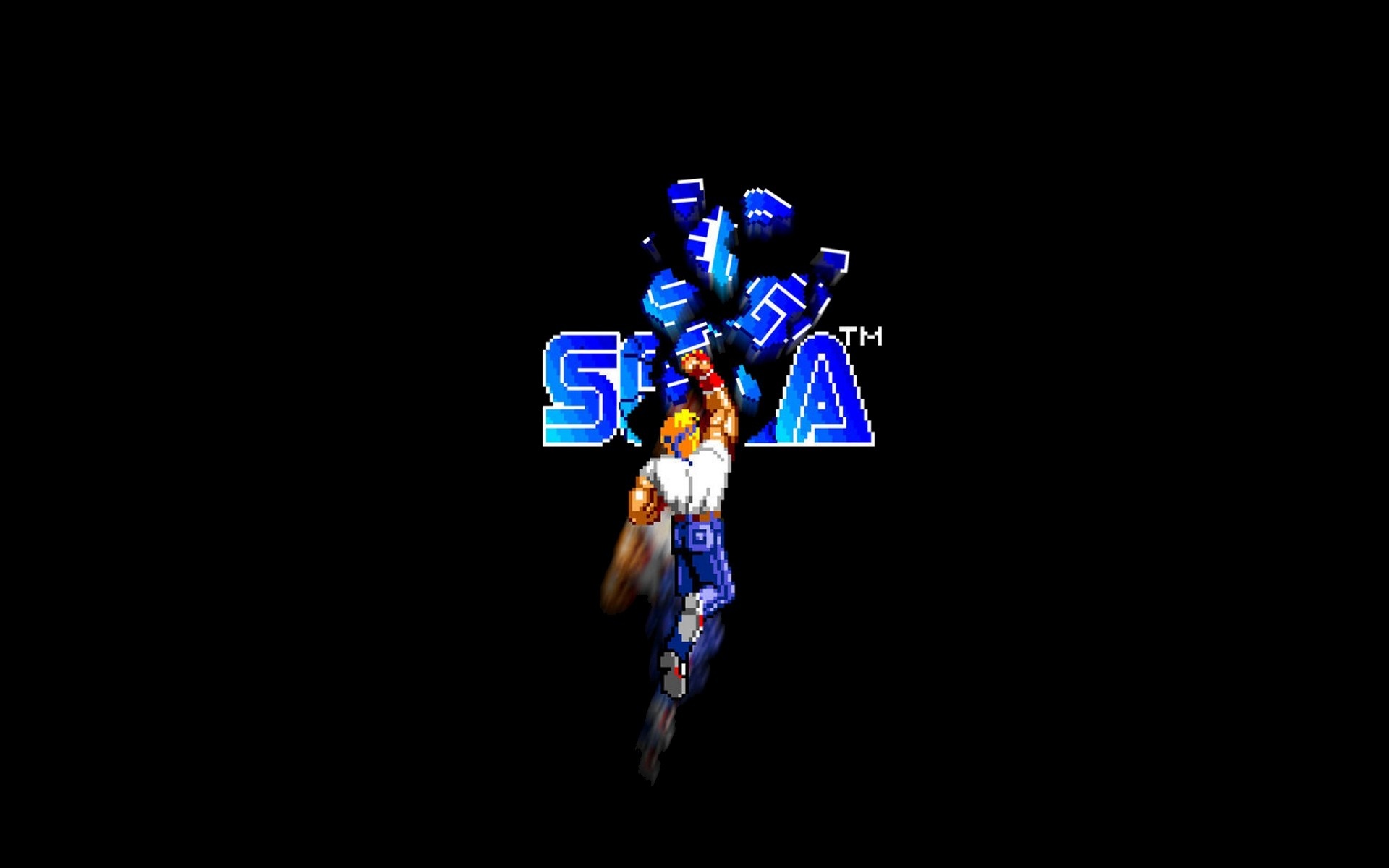 16-bit Sega Streets of Rage, Axel Stone screenshot, Sega wallpaper, Retro gaming, 1920x1200 HD Desktop