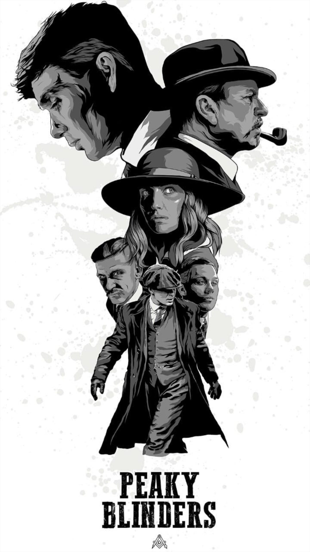 Shelby Family, Peaky Blinders art wallpapers, Top Free, 1080x1920 Full HD Phone