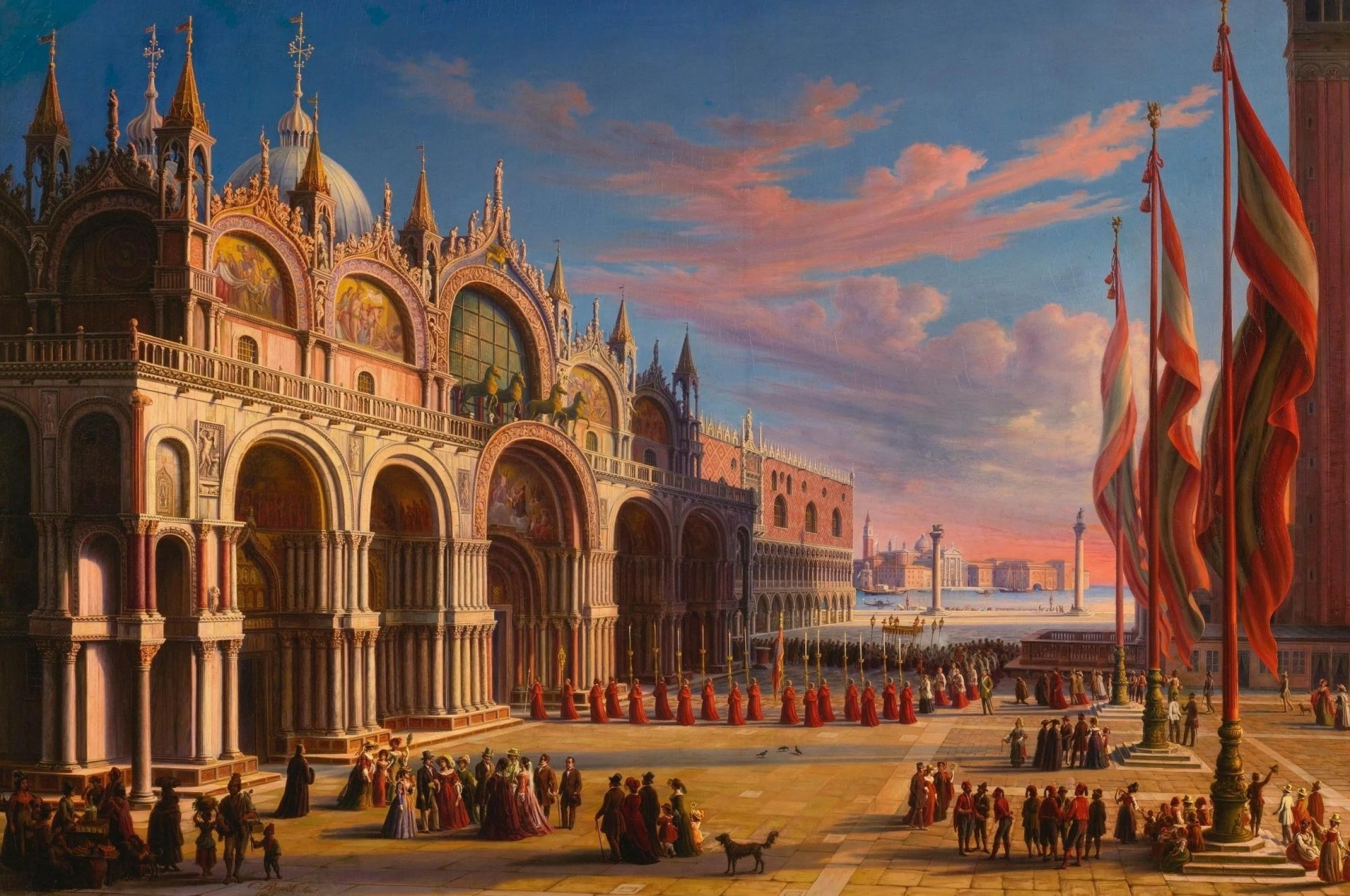 Venice Art, Wallpapers, Backgrounds, 2560x1700 HD Desktop
