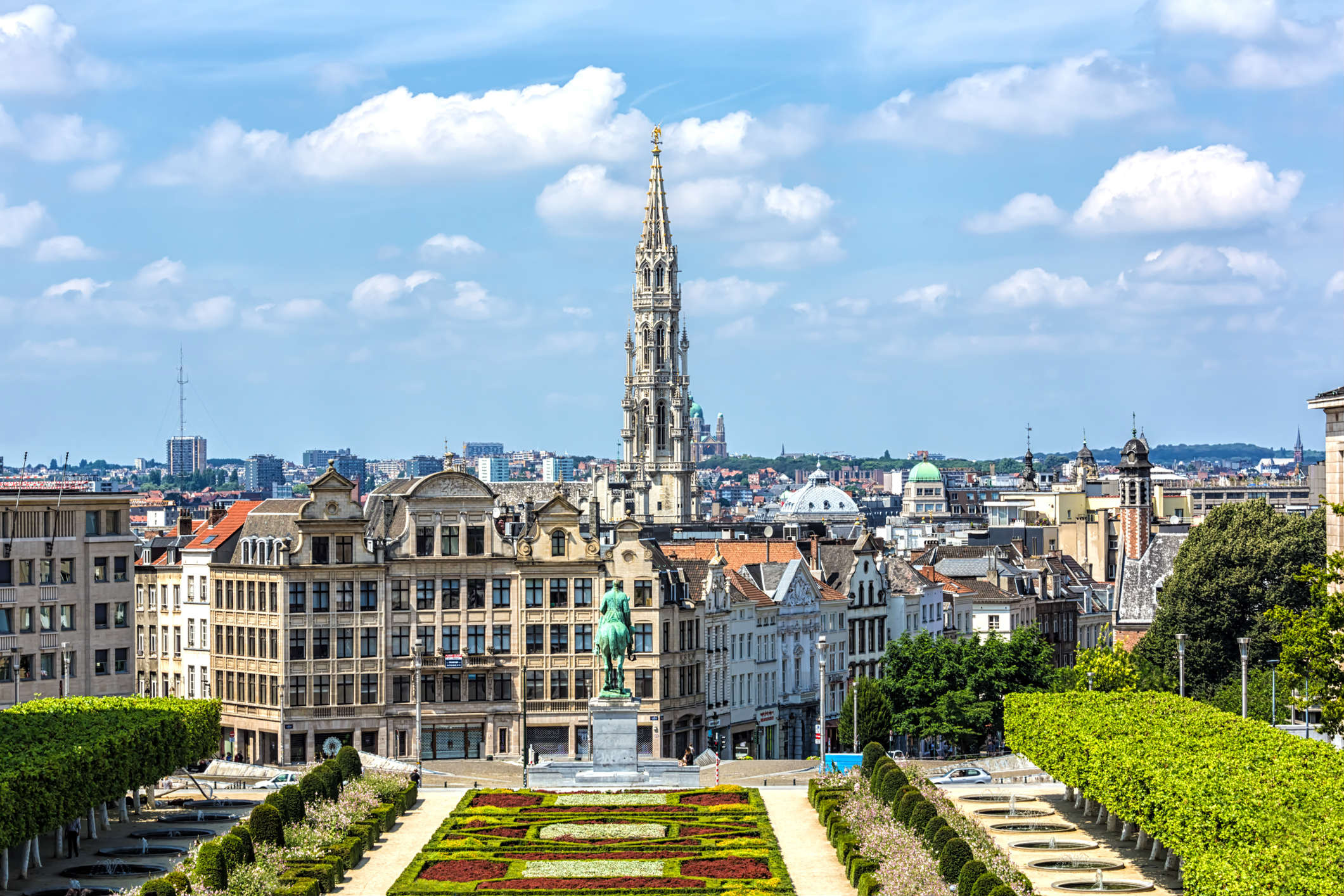 Best views, Brussels cityscape, Panoramic scenery, Breathtaking vistas, 2130x1420 HD Desktop
