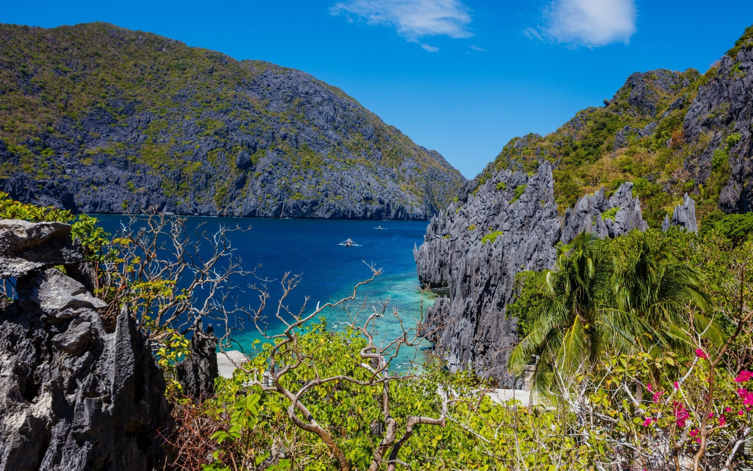 Palawan island, Breathtaking views, Thunderous sea, Philippine paradise, 2560x1600 HD Desktop