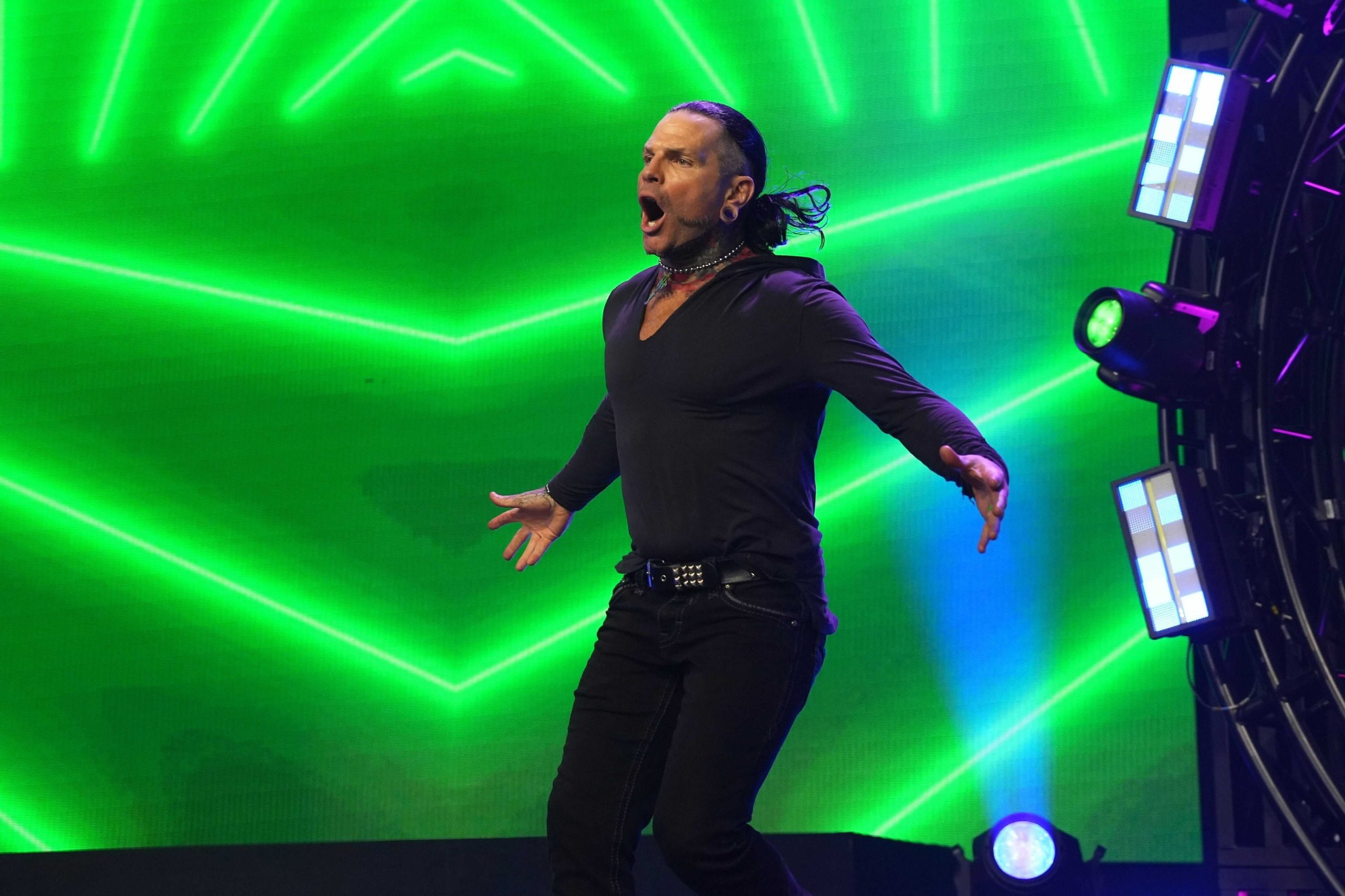 Jeff Hardy, Matt Hardy's advice, AEW debut, Ring entrance, 2560x1710 HD Desktop