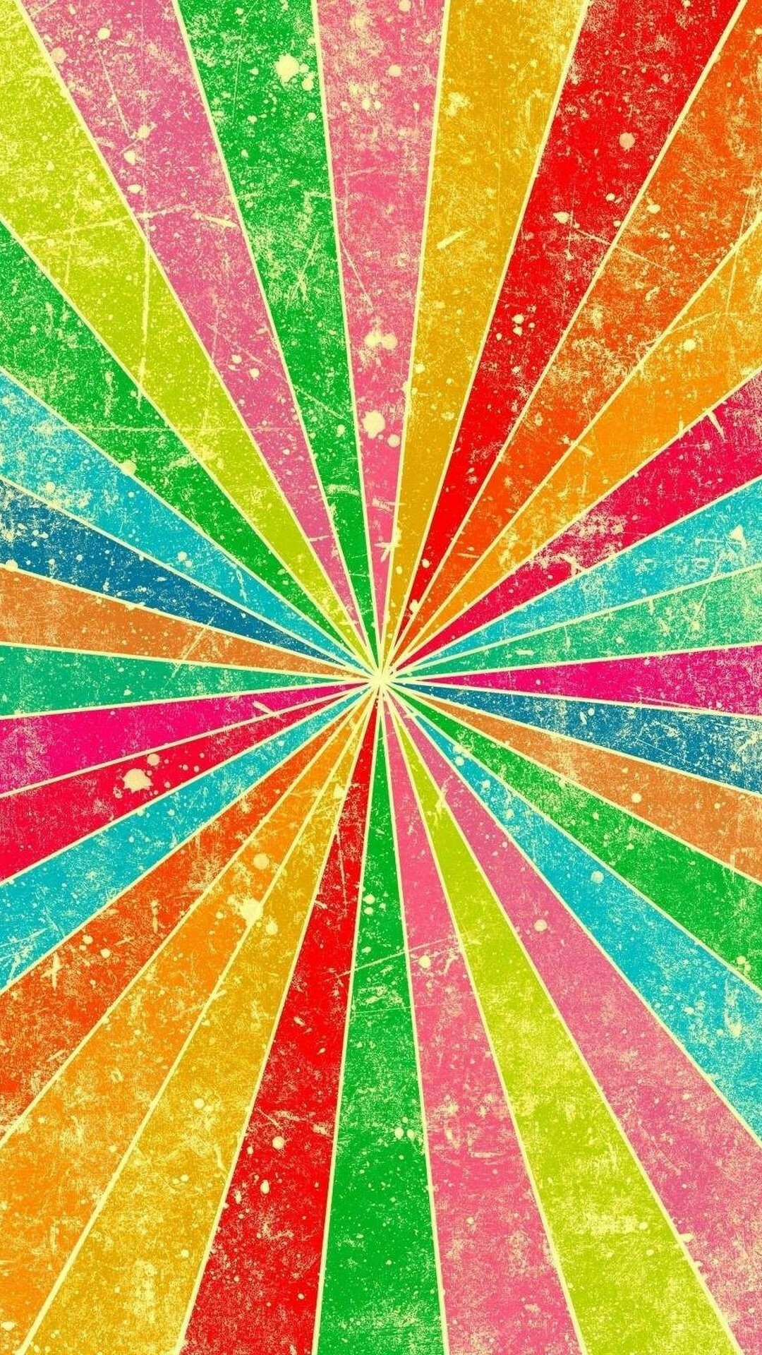 Rainbow Colors: Ornament, Creative arts, Painting, Different shades. 1080x1920 Full HD Wallpaper.