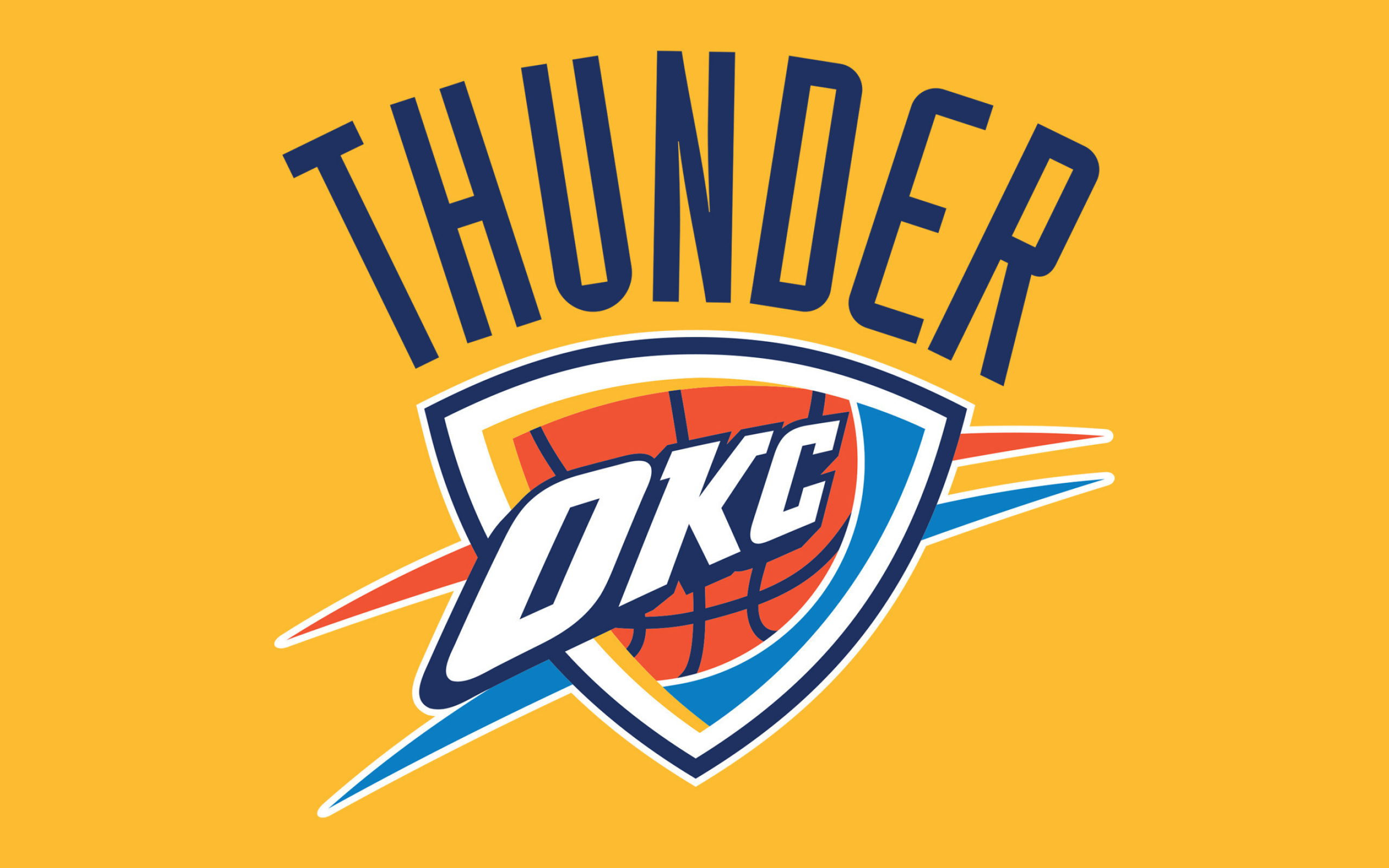 Oklahoma City Thunder, Basketball wallpaper, NBA team, Wallpaper 158443, 2560x1600 HD Desktop