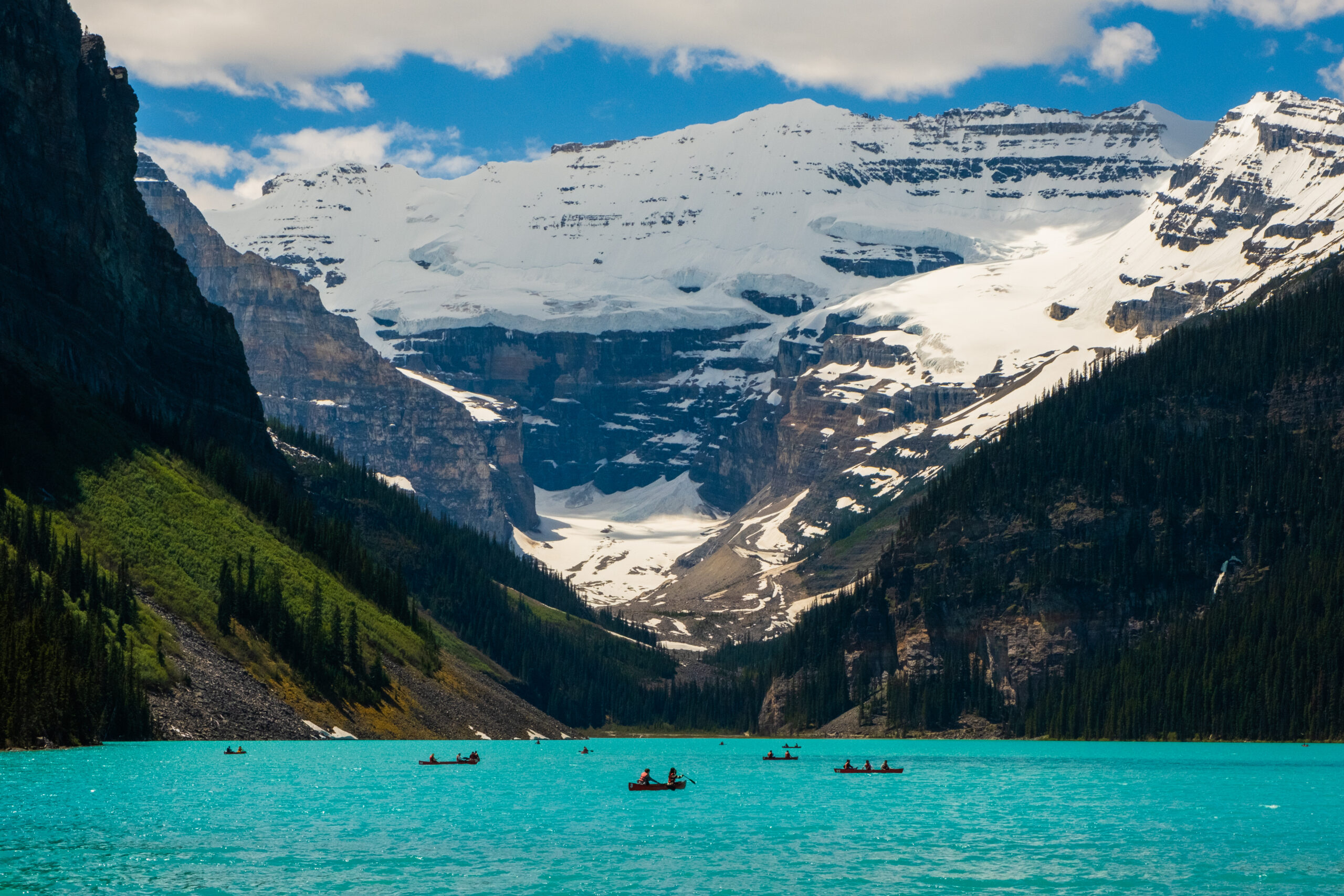 Lake Louise, Travels, Best time to visit, Ideal seasons, 2560x1710 HD Desktop
