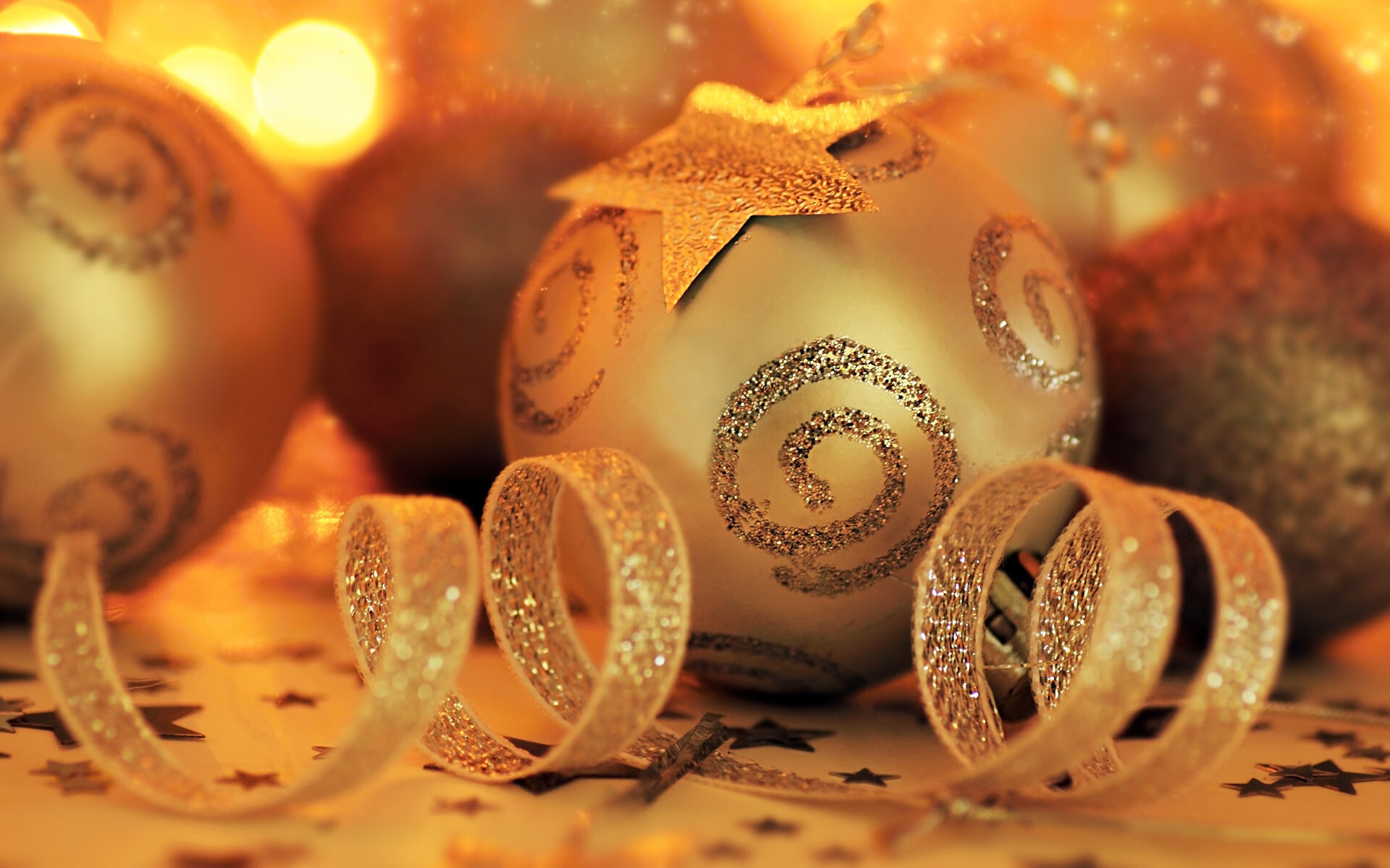 Decorations: Christmas ornaments, Something that beautifies or adorns. 1920x1200 HD Wallpaper.