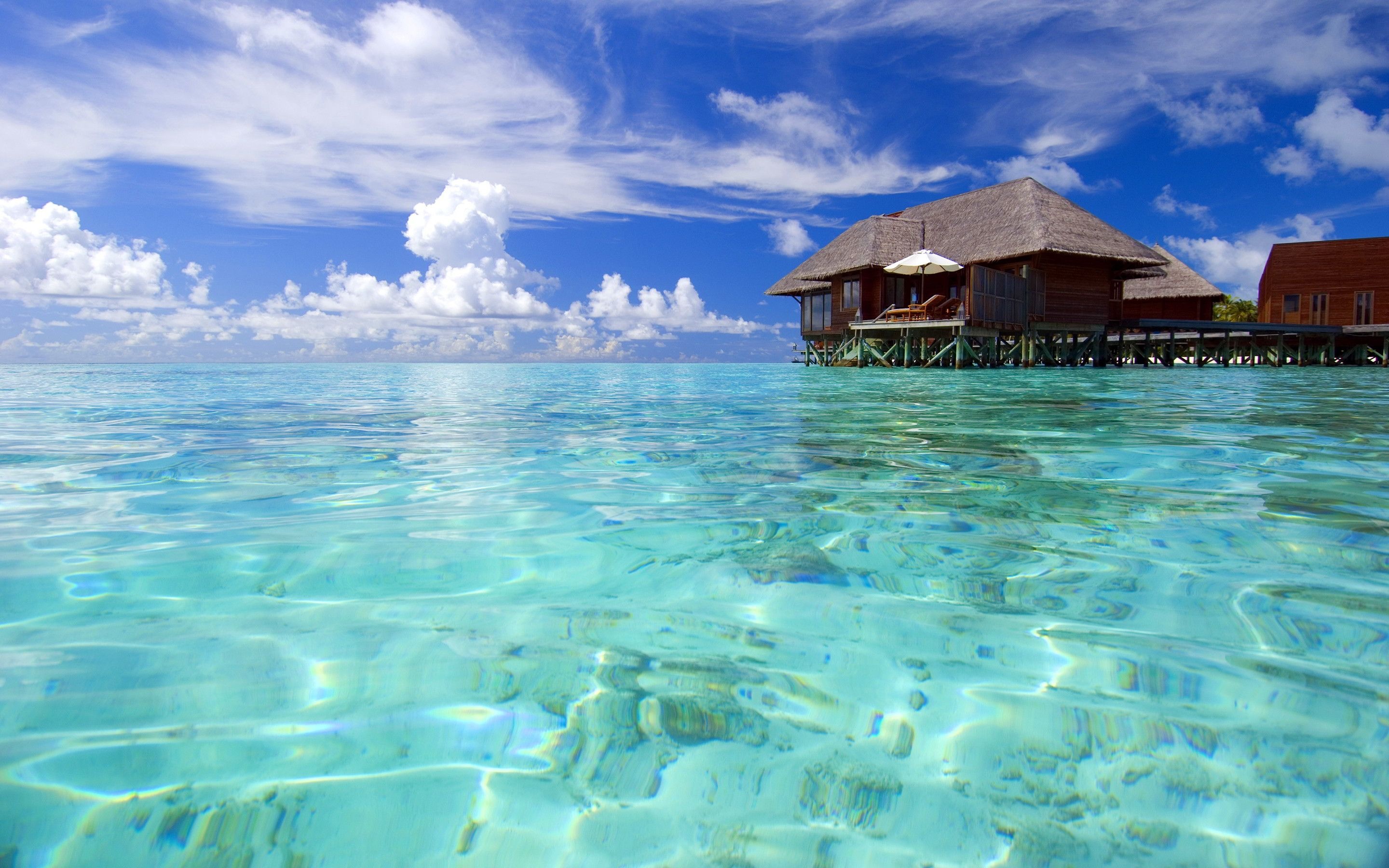Indian Ocean, Maldives sea, Top free, Backgrounds, 2880x1800 HD Desktop