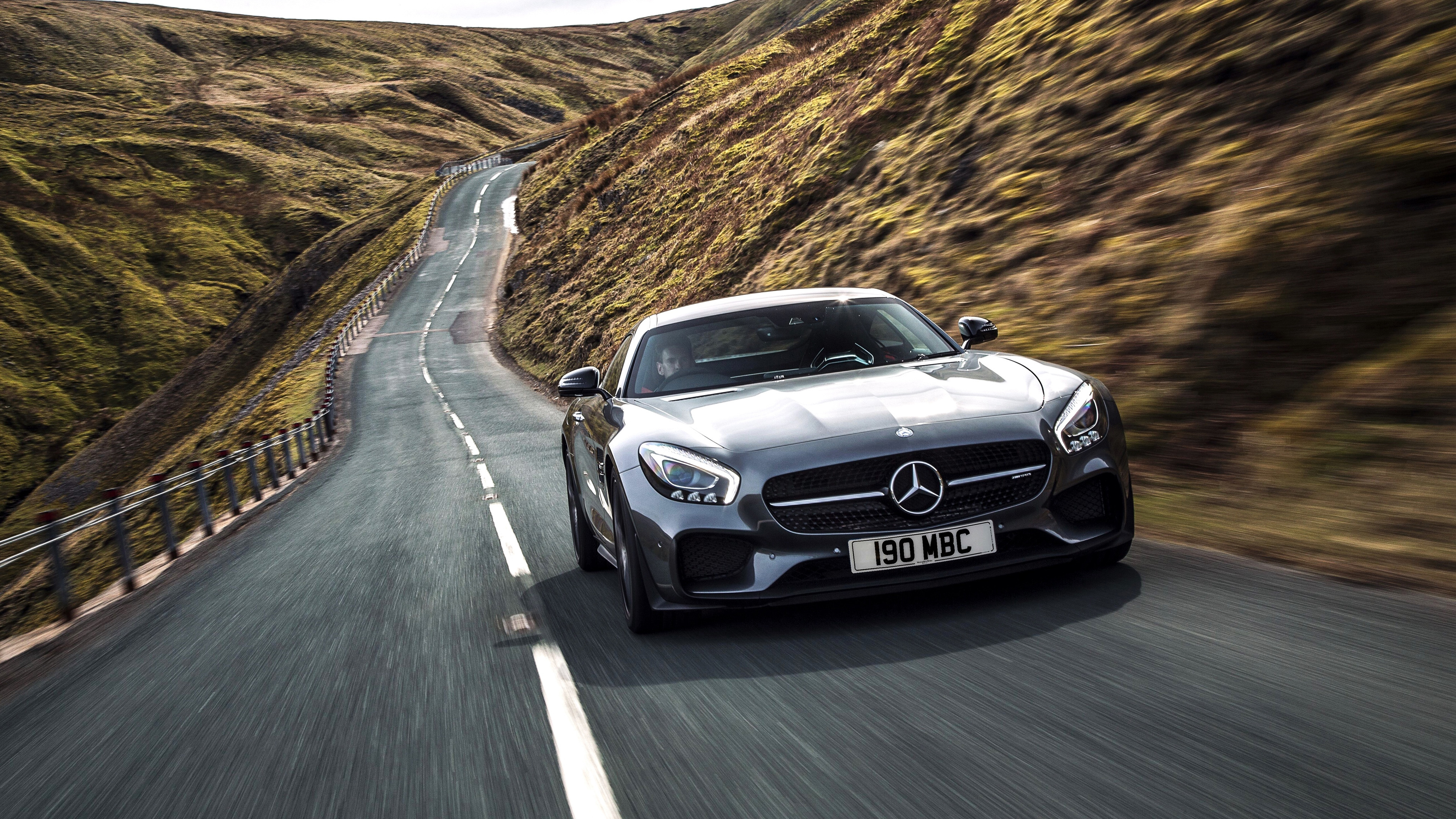 Mercedes-Benz AMG GT, Free download, UK spec, Car wallpapers, 3840x2160 4K Desktop