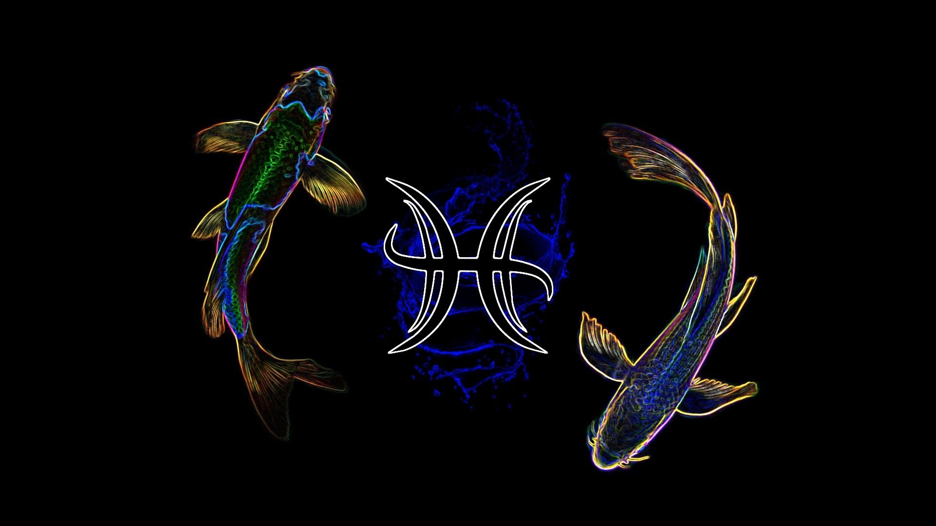 Pisces Zodiac Sign, Free wallpapers, Zodiac sign backgrounds, Personal expression, 1920x1080 Full HD Desktop