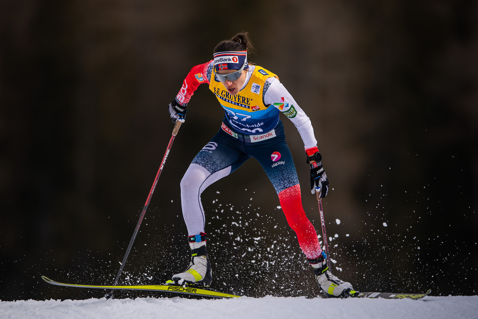 Heidi Weng, COVID infection, Pro cross-country skiing, 1920x1280 HD Desktop