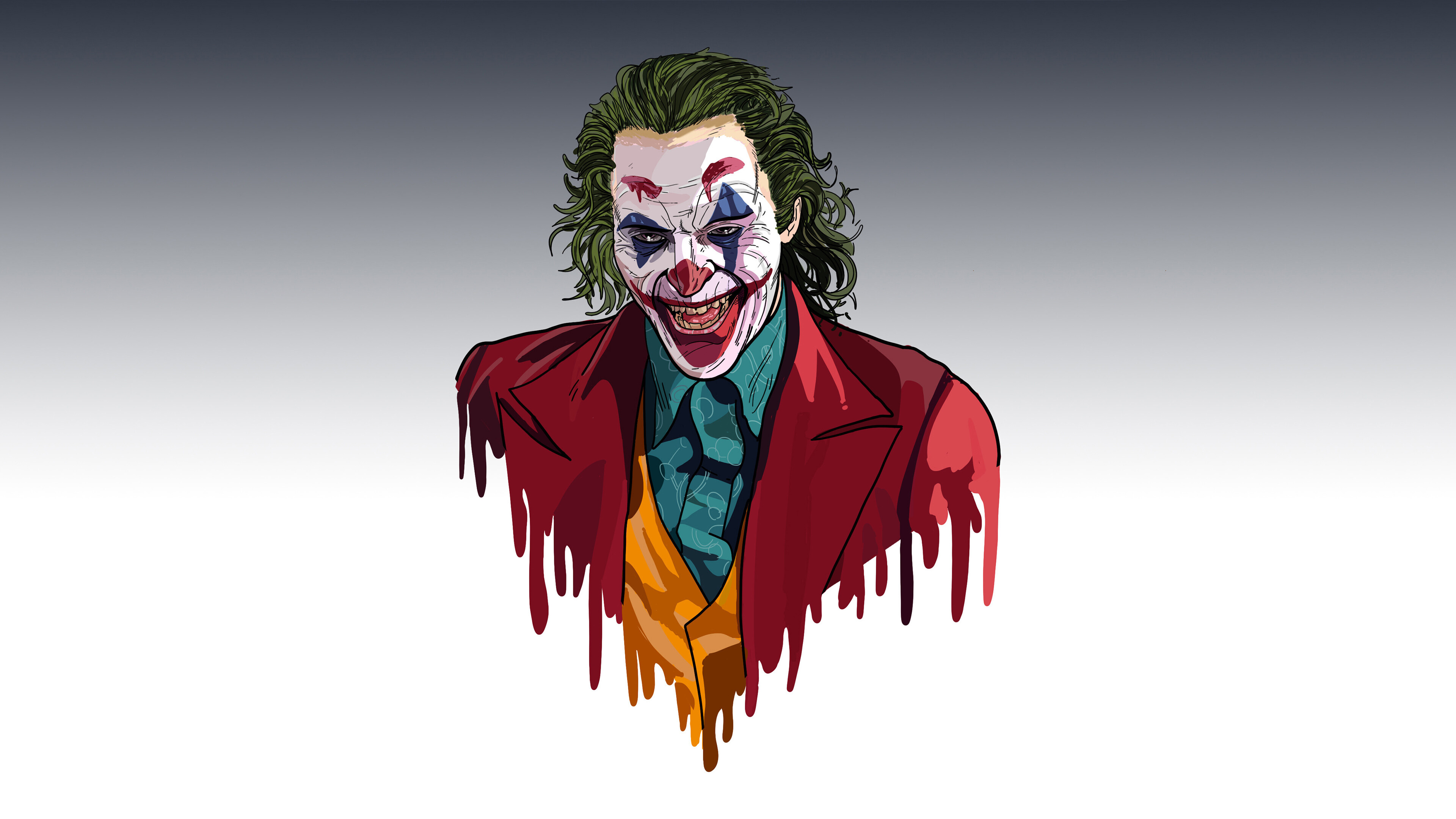 Joker, DC Comics, Gotham City, Unpredictable chaos, 3840x2160 4K Desktop