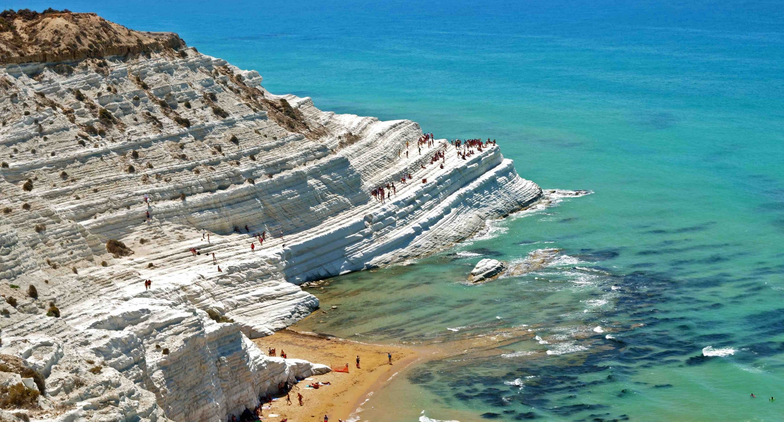 Italian summer, Unforgettable beaches, Viaggioff travel guide, 2560x1380 HD Desktop
