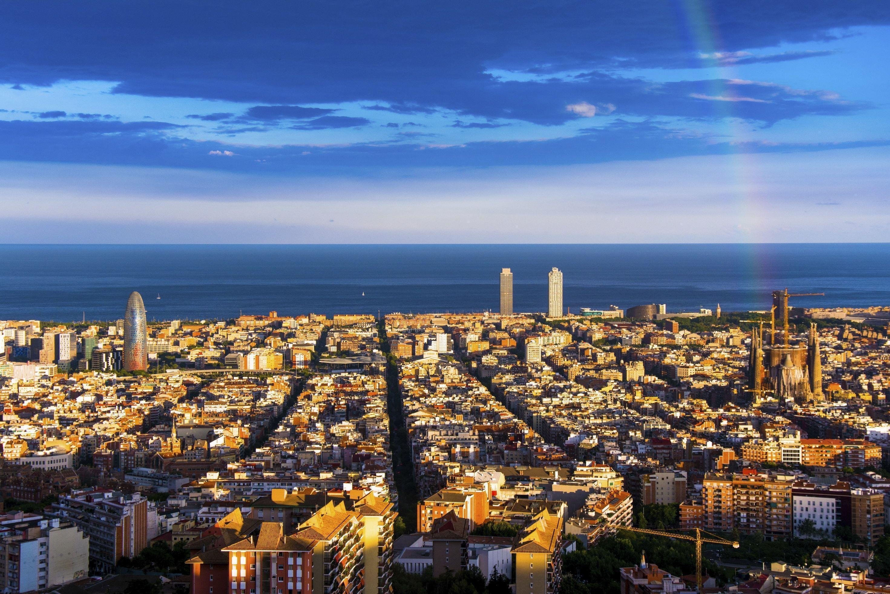 Barcelona City, Travels, HD wallpapers, Urban scenery, 2950x1970 HD Desktop