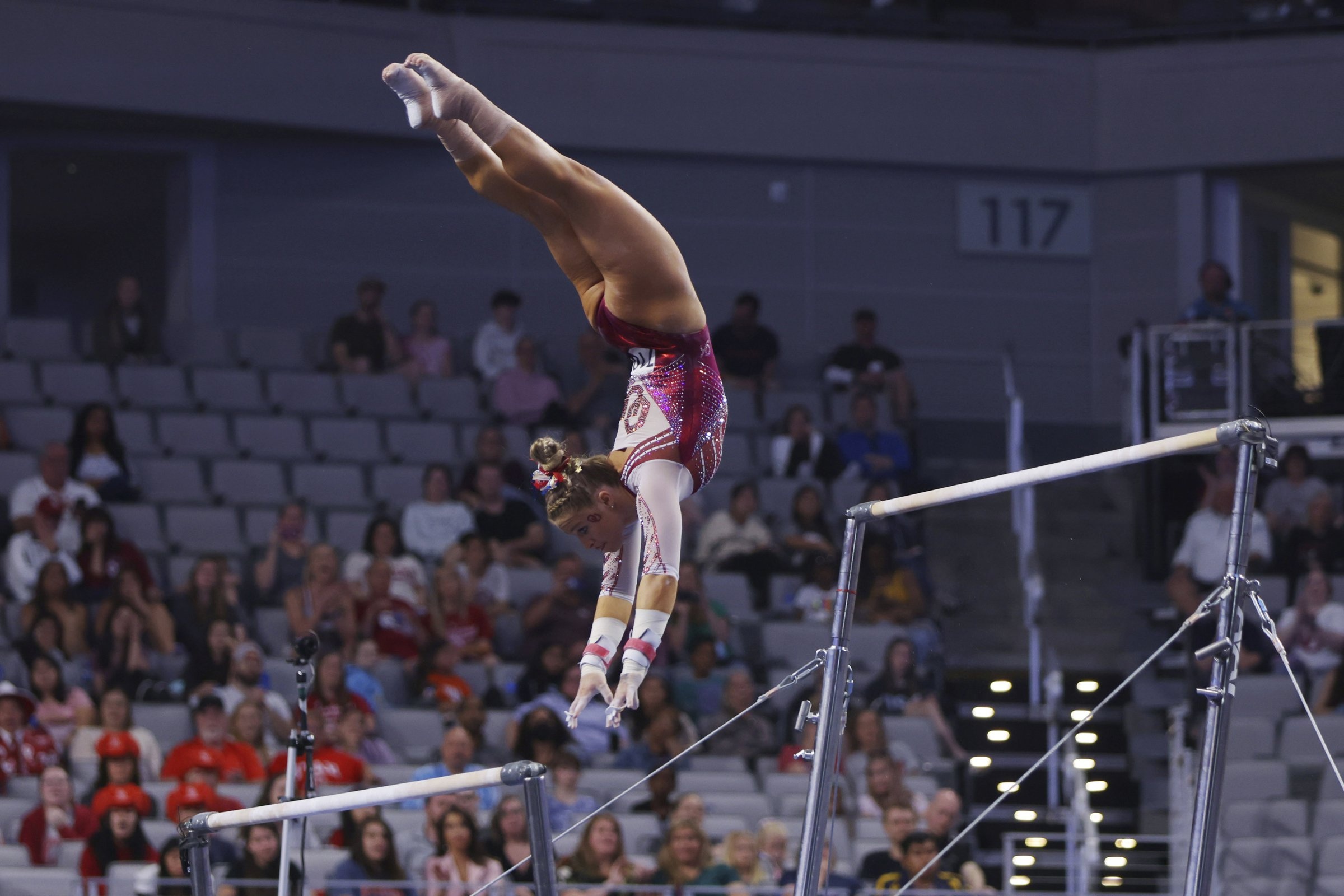 Uneven Bars: Oklahoma’s Ragan Smith, NCAA women’s gymnastics championships, Fort Worth. 2400x1600 HD Wallpaper.
