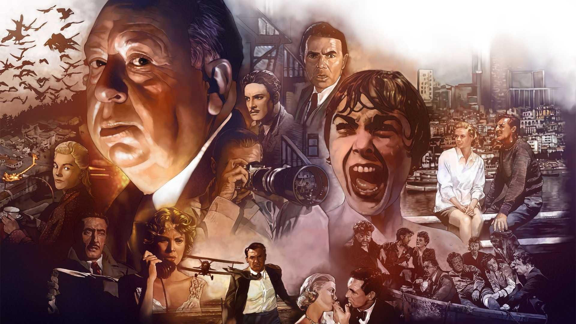 Alfred Hitchcock, Poster database, TPDB, 1920x1080 Full HD Desktop