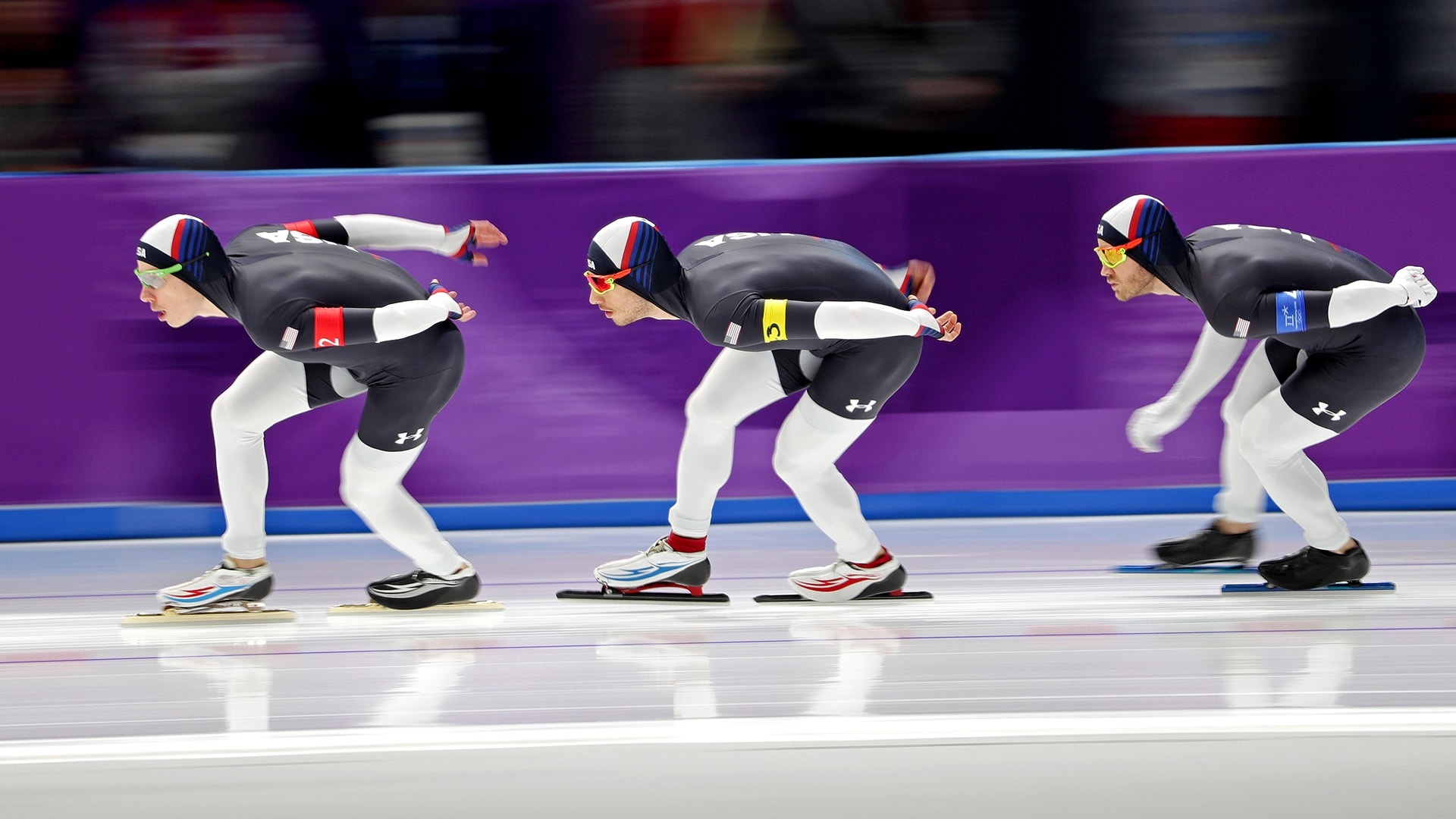 Speed Skating, 2022 Winter Olympics, 1920x1080 Full HD Desktop