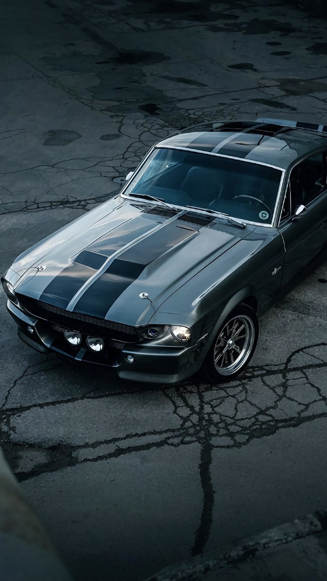 Mustang Eleanor, Mobile aesthetic, Automotive passion, iPhone display, Sleek design, 1080x1920 Full HD Handy