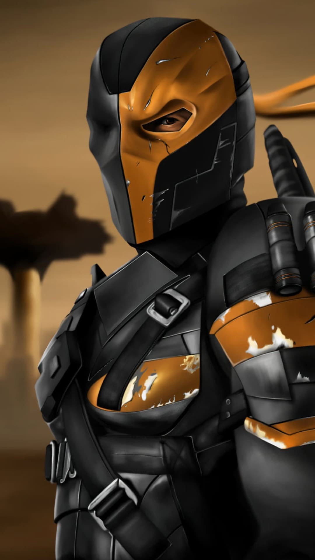 Deathstroke, Movies, Supervillain, Action, 1080x1920 Full HD Phone