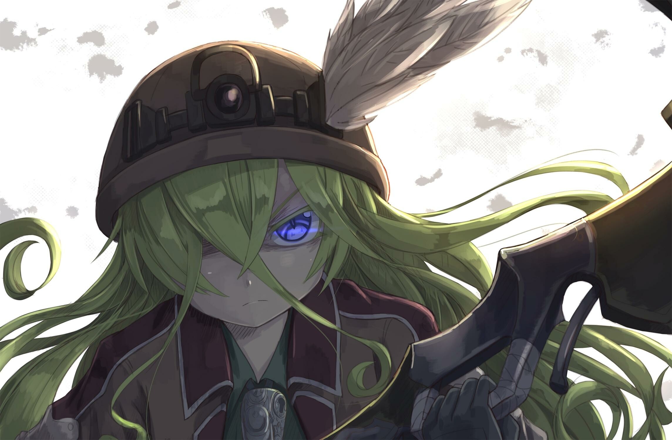 Made in Abyss: Dawn of the Deep Soul: Lyza "The Annihilator", also known as the "Sovereign of Annihilation". 2290x1500 HD Wallpaper.