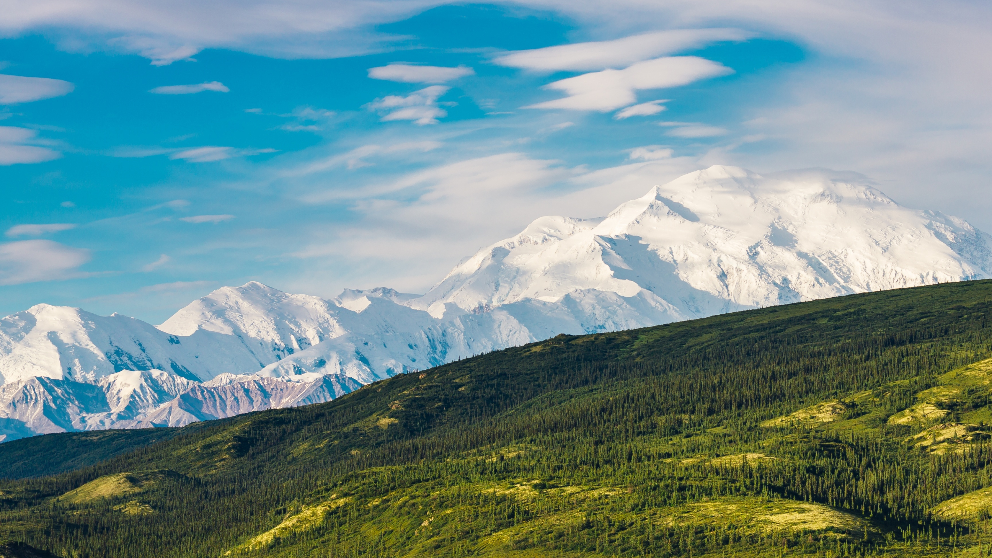 Denali National Park, Alaska range, United States, 3840x2160 4K Desktop