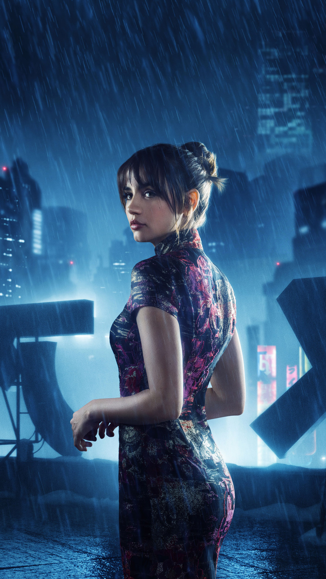Ana de Armas as Joi, Blade Runner 2049, 4K iPhone wallpapers, HD images, 1080x1920 Full HD Handy
