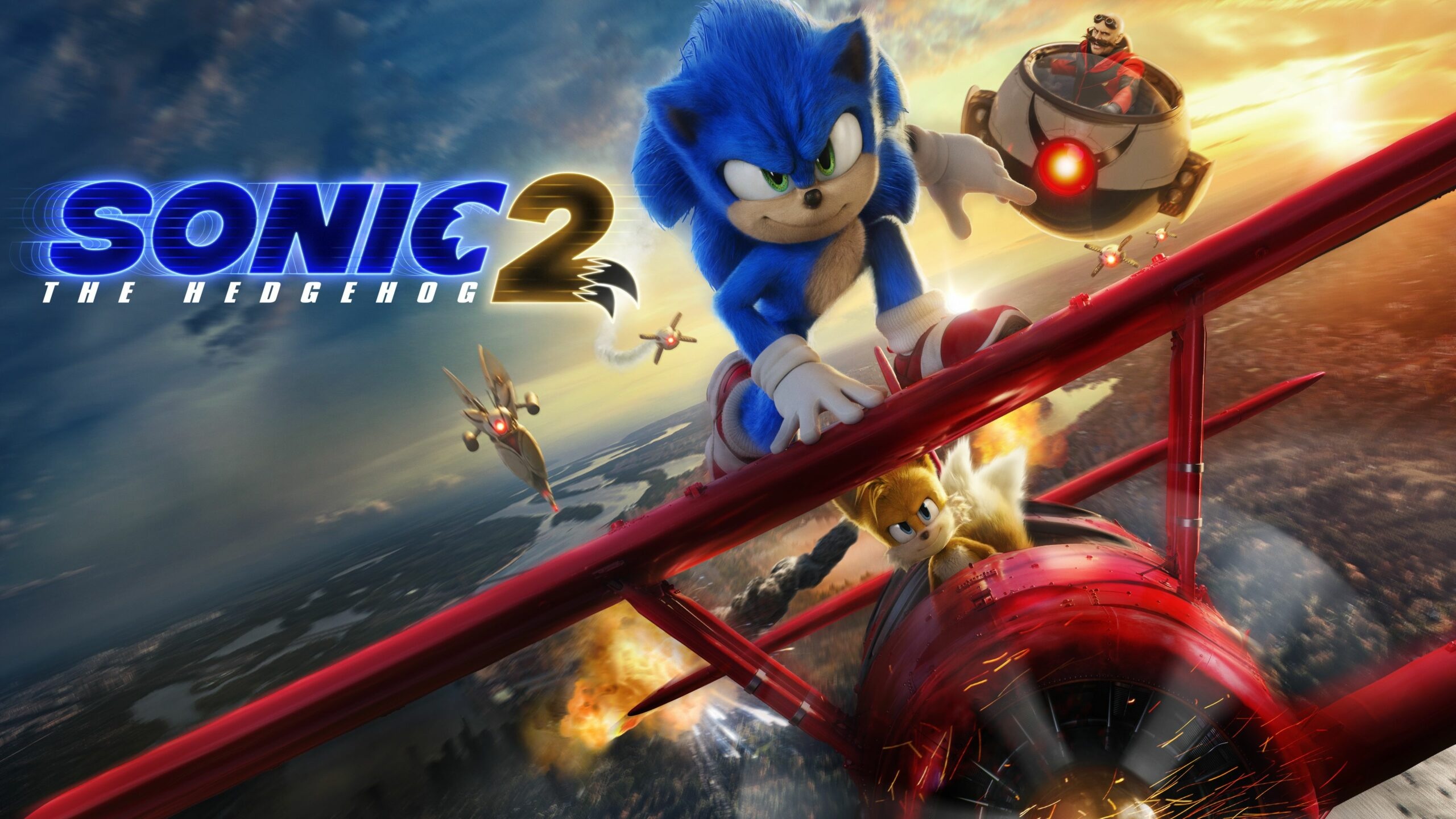 Paramount, Sonic the Hedgehog, Movie announcement, Live-action series, 2560x1440 HD Desktop