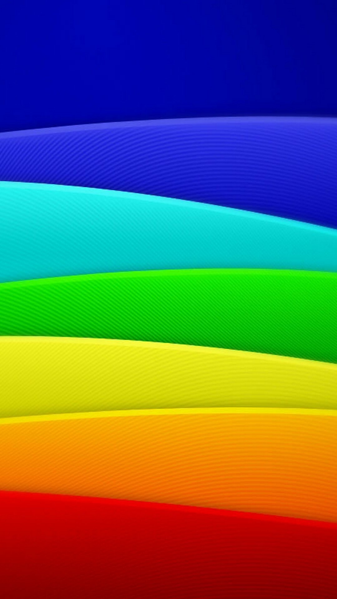 Rainbow Colors: Asymmetry, Two-dimensional space, Multitone forms. 1080x1920 Full HD Wallpaper.