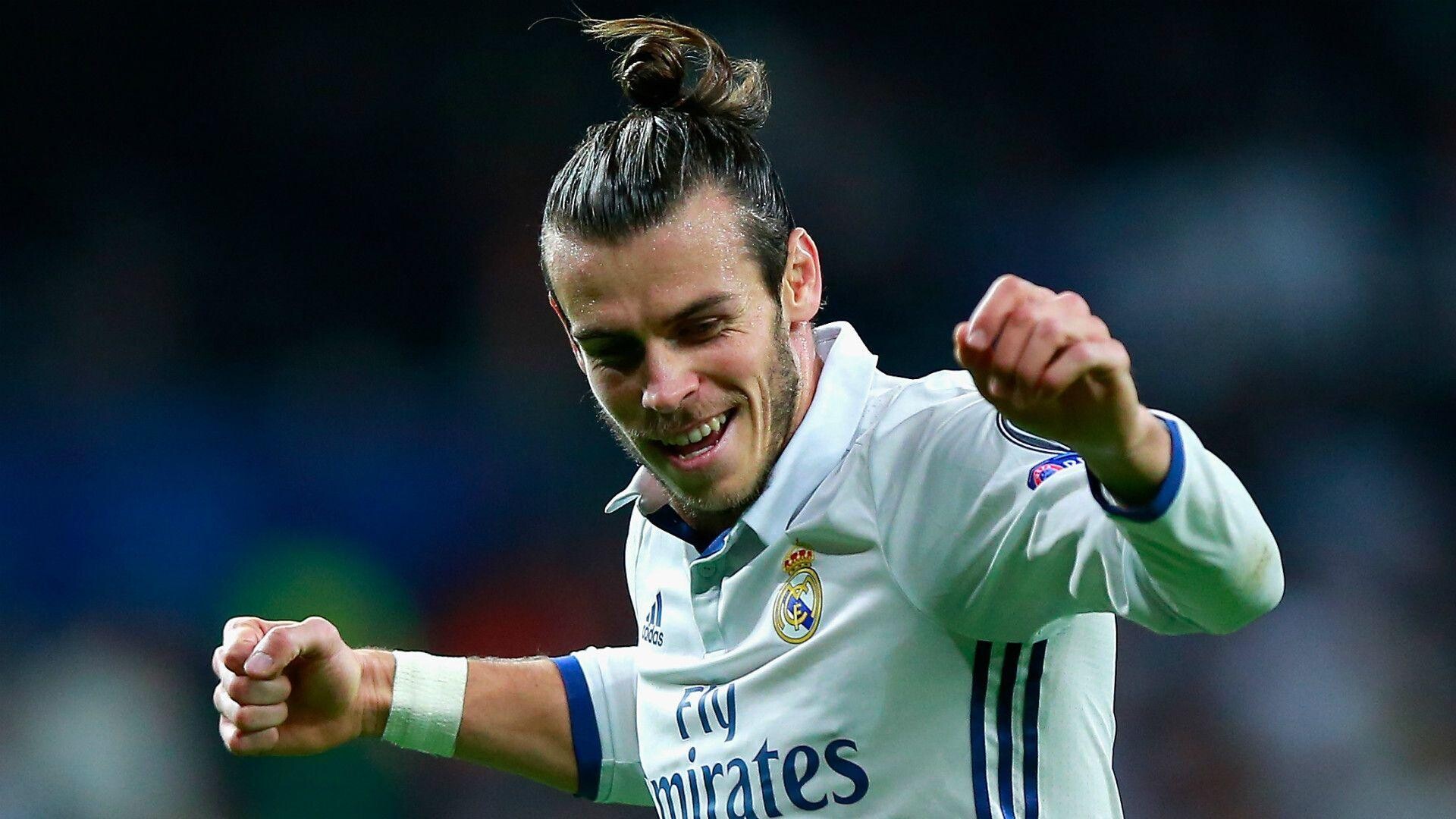 Gareth Bale: A former Real Madrid attacking winger who was born in Cardiff, One of the best footballers in the world. 1920x1080 Full HD Background.