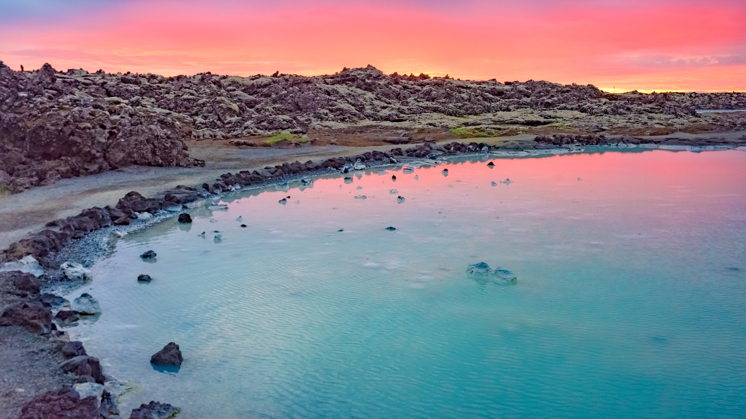 Blue Lagoon, Iceland paradise, Unforgettable experience, Natural wonders, 2560x1440 HD Desktop