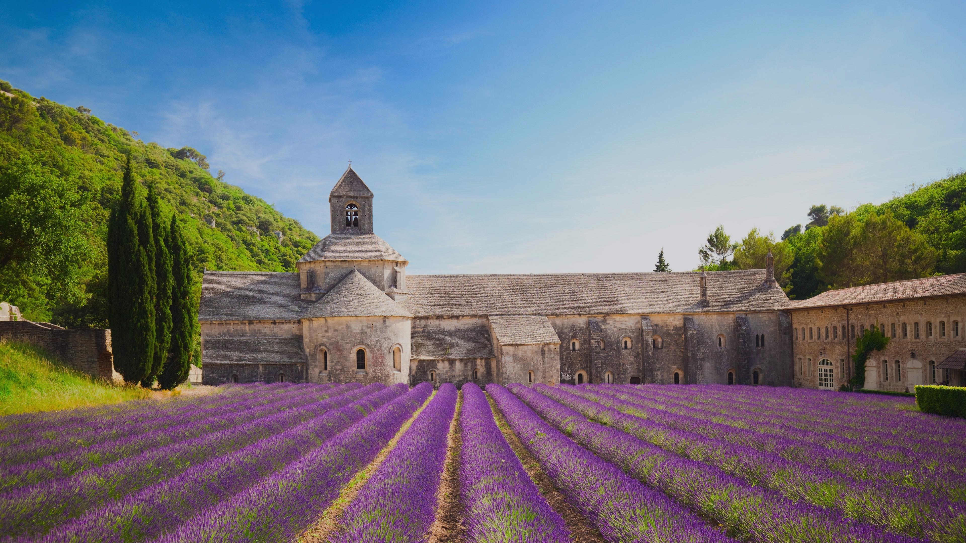Luberon Regional Nature Park, Provence beauty, French landscapes, Nature's haven, 3840x2160 4K Desktop