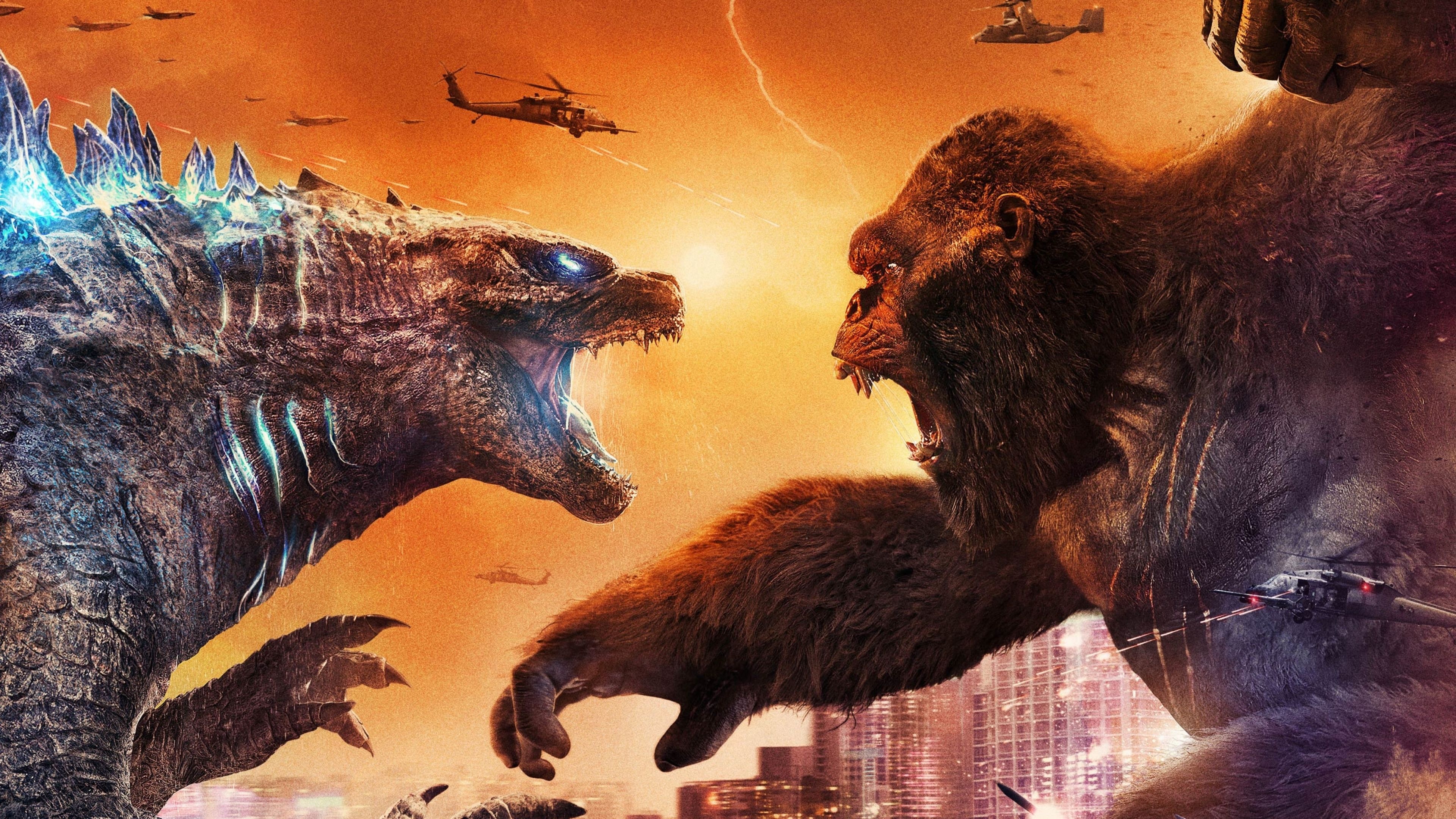 Godzilla: Kong, The sole survivor of a prehistoric superspecies. 3840x2160 4K Background.