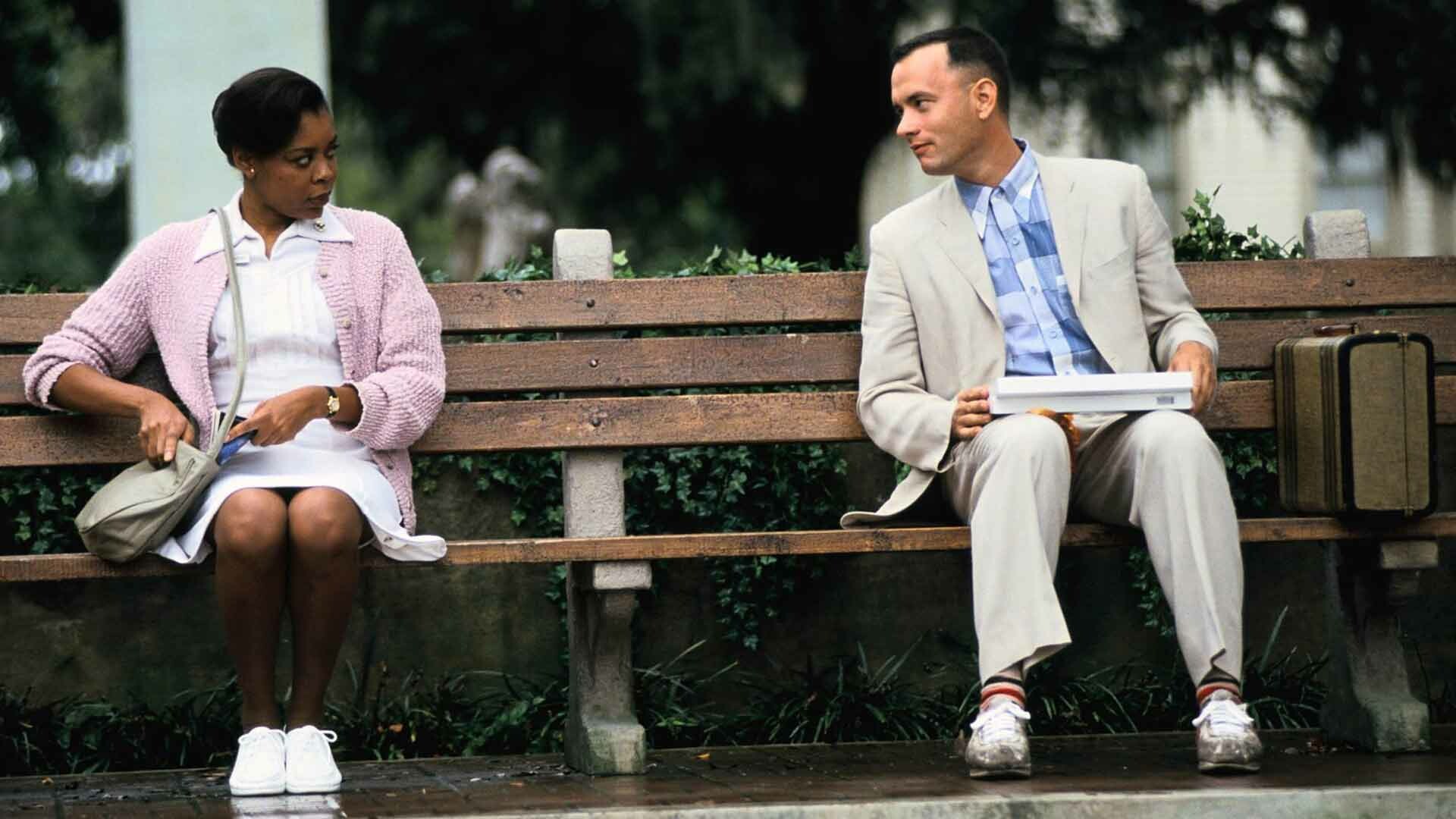 Forrest Gump: Hanks, A character who despite being mentally challenged, tried hard, is honest and places his trust in luck. 1920x1080 Full HD Wallpaper.