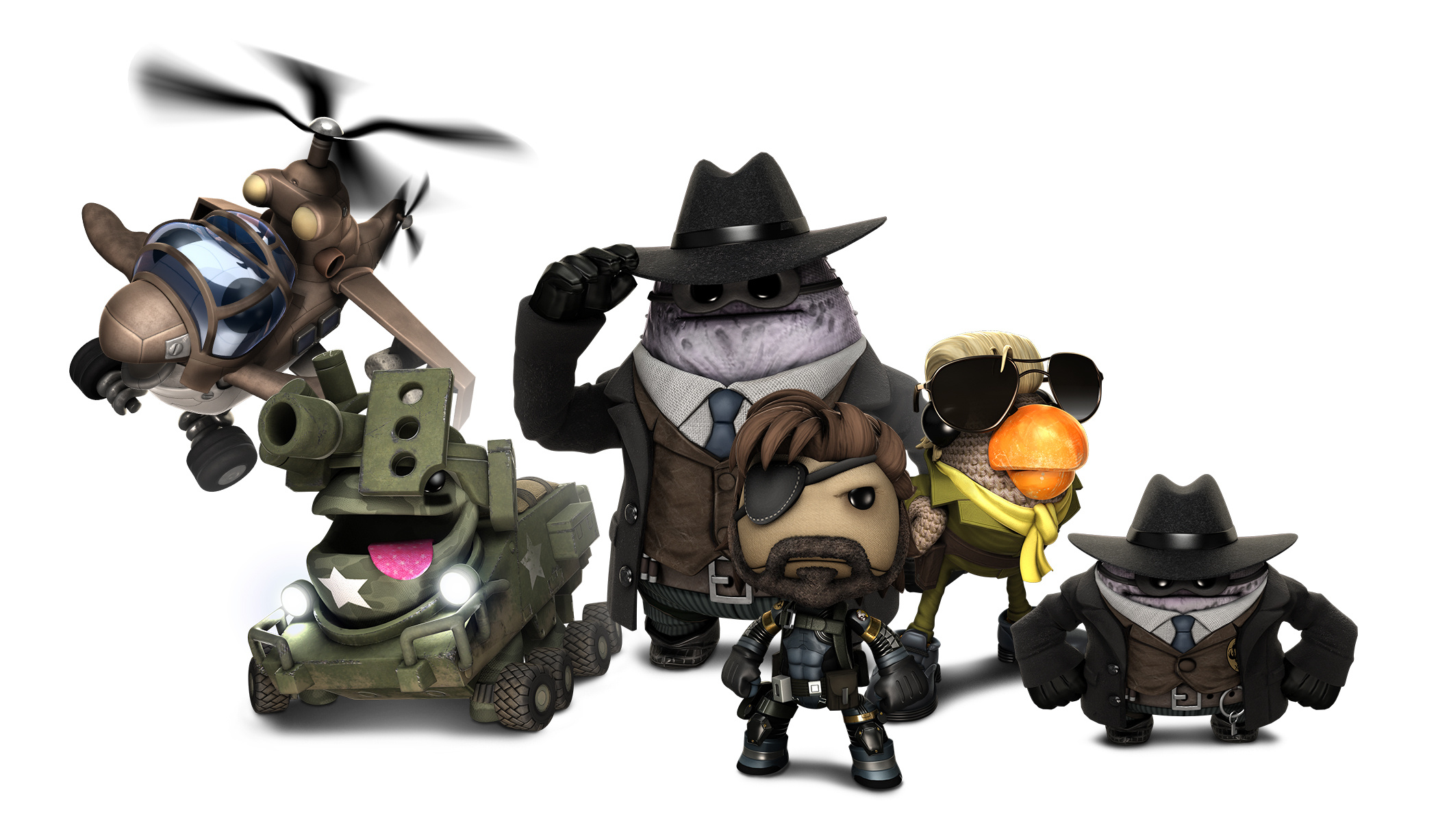 LittleBigPlanet, Gaming costumes, MGS V Ground Zeroes, The Order 1886, 2100x1230 HD Desktop