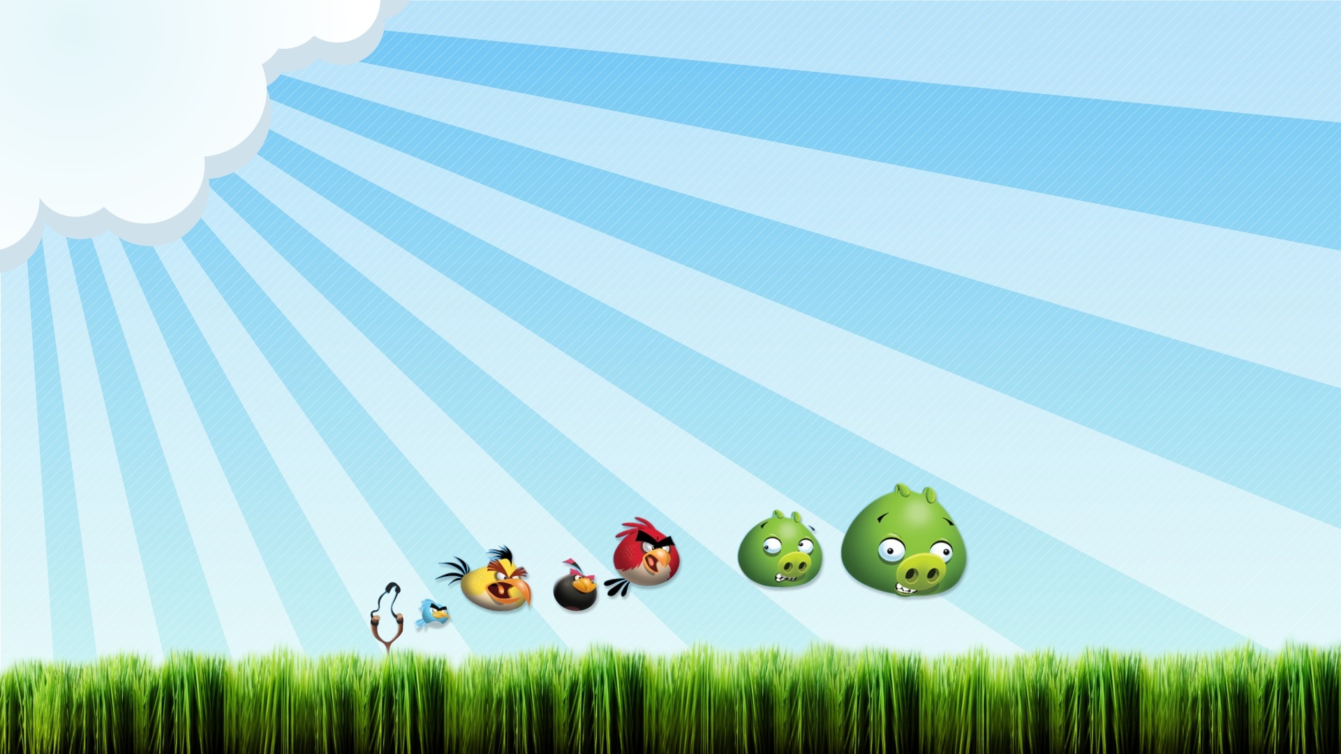 Angry Birds wallpaper collection, Colorful design, Gaming visuals, Bird characters, 1930x1090 HD Desktop
