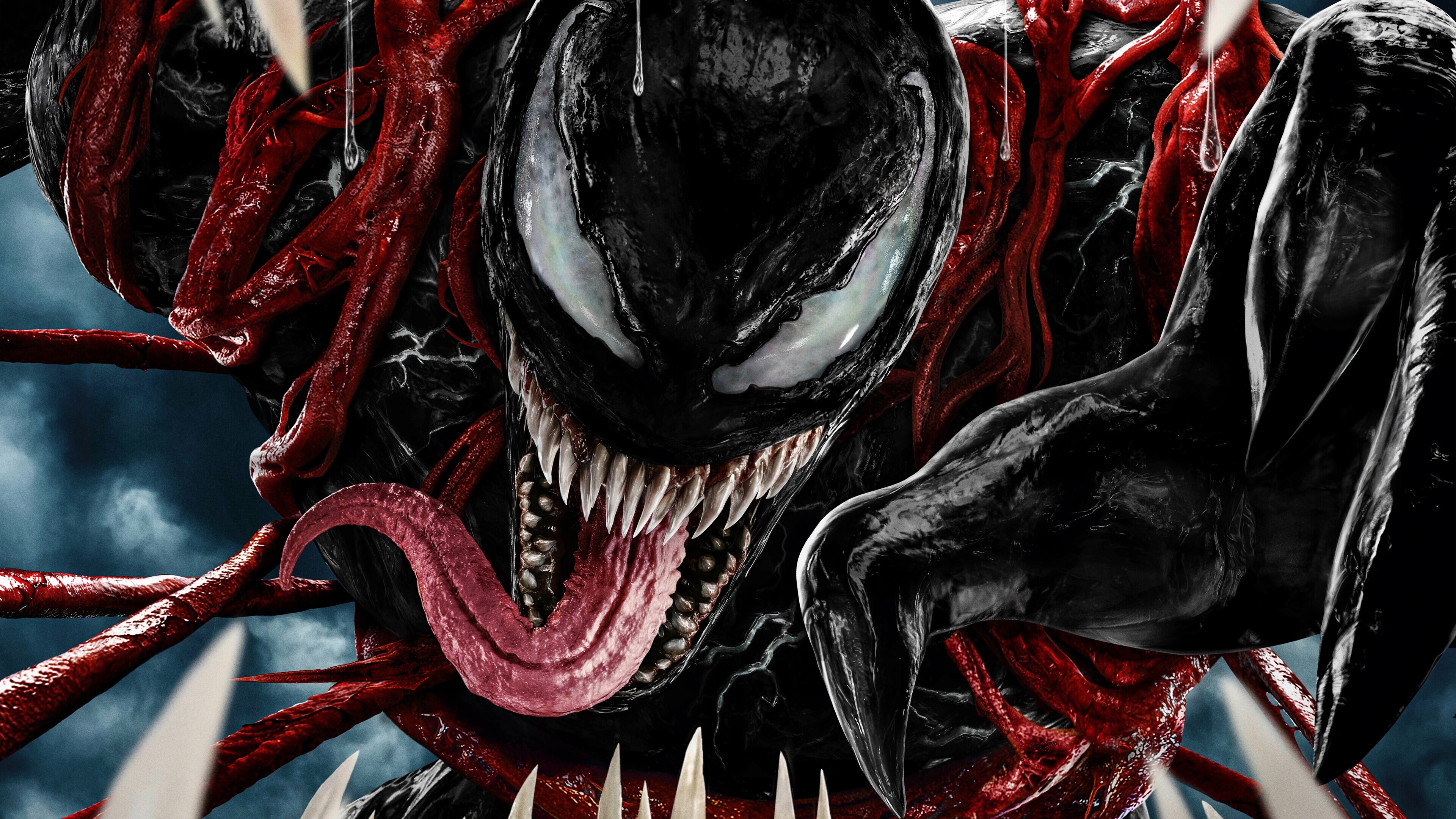 Venom: Let There Be Carnage, A 2021 American superhero film. 3840x2160 4K Wallpaper.