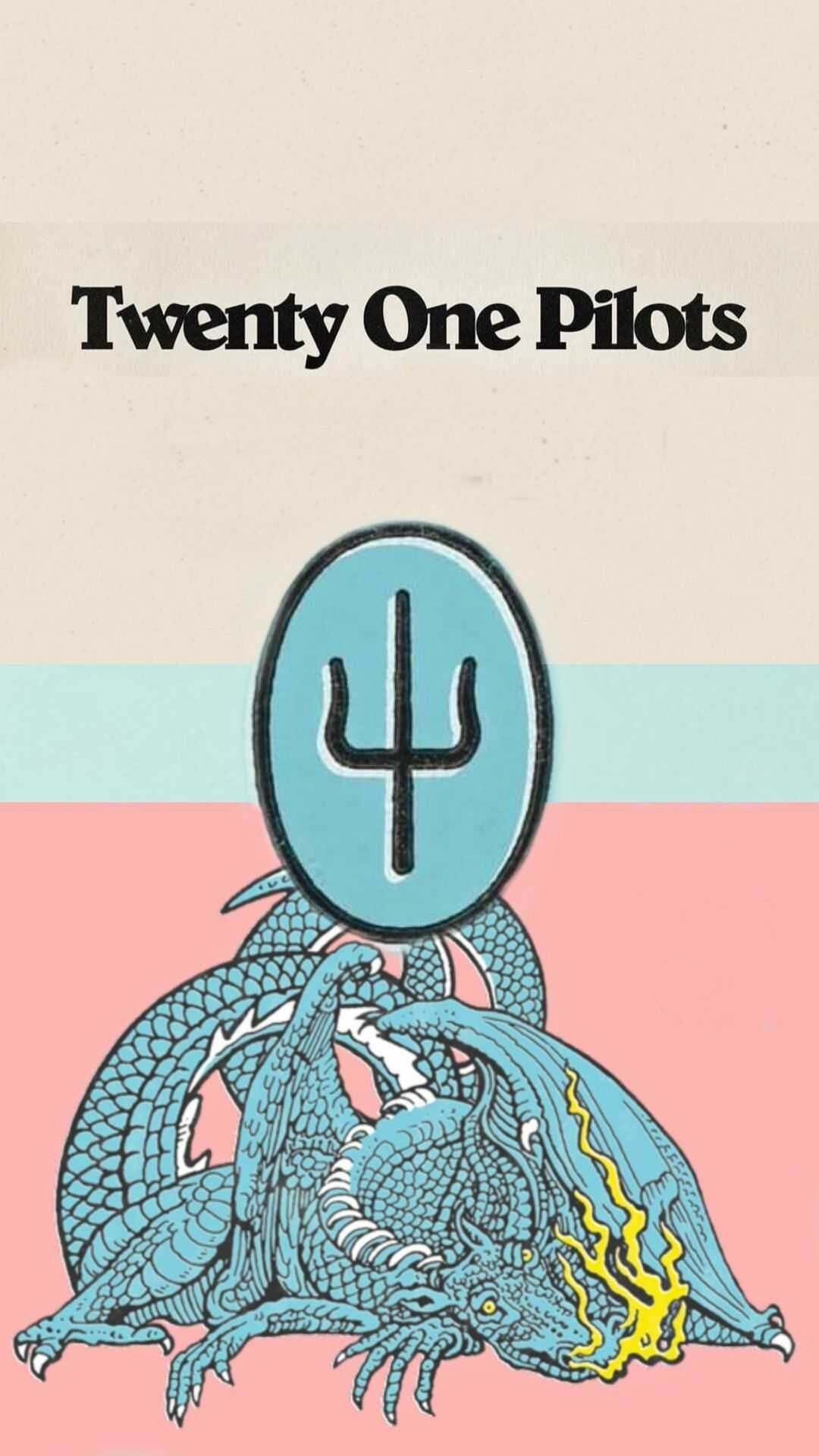 Twenty One Pilots: The sixth studio album, Scaled and Icy, was released on May 21, 2021. 1080x1920 Full HD Background.