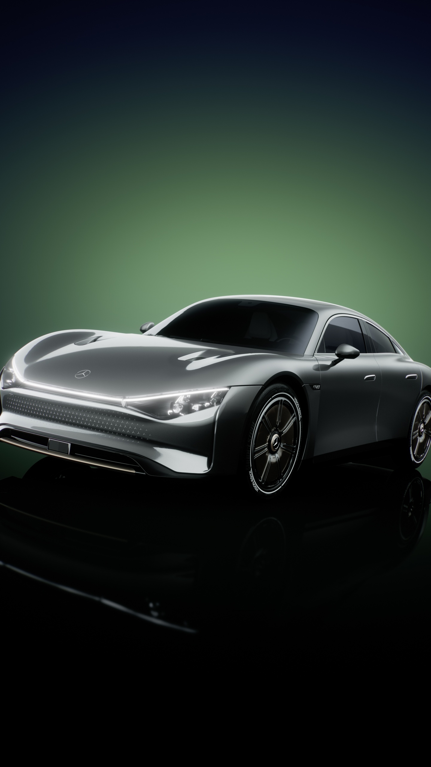 Mercedes-Benz VISION EQXX, 4K wallpaper, Concept cars, Electric mobility, 1440x2560 HD Phone