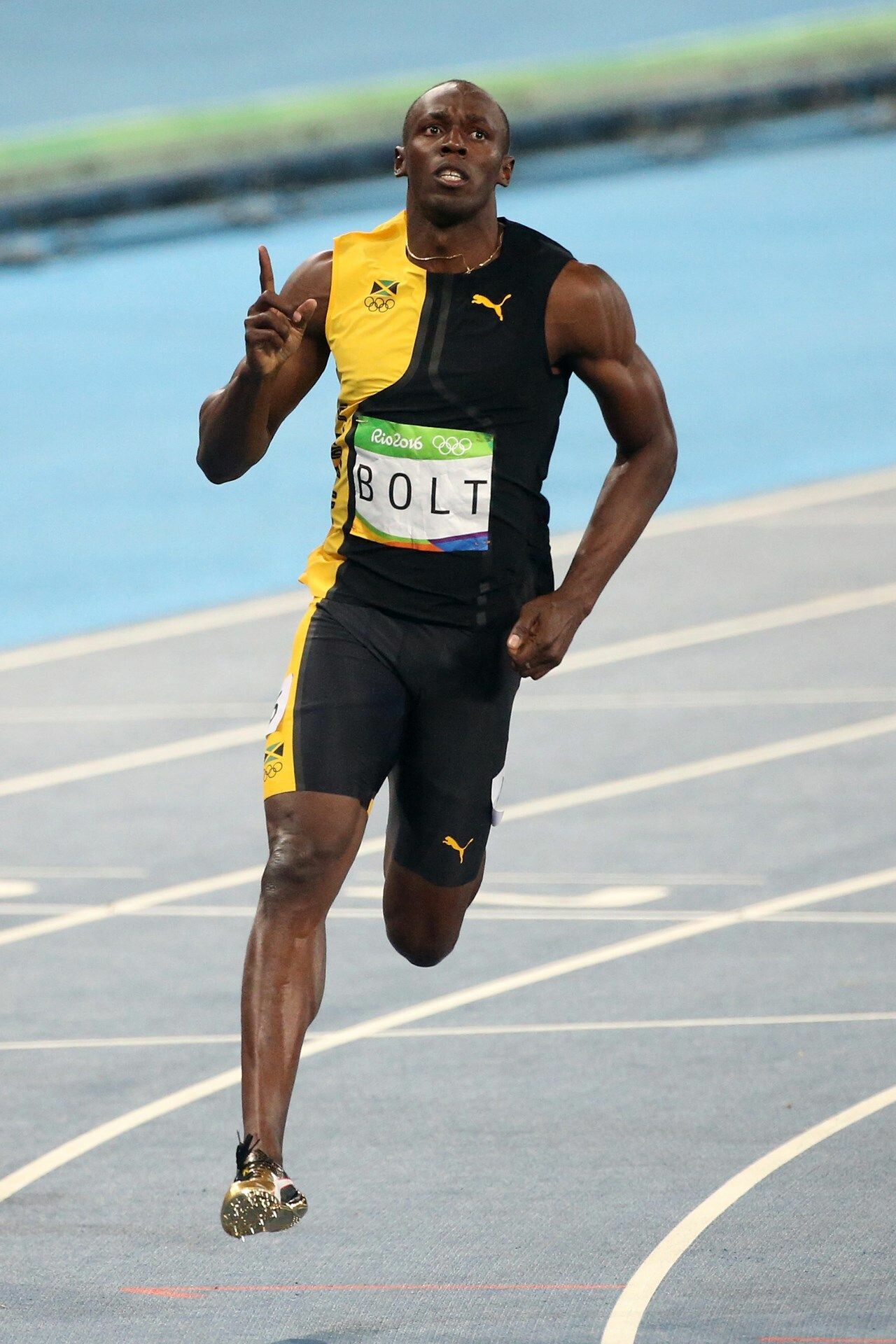 Usain Bolt: He won the IAAF World Athlete of the Year award six times. 1280x1920 HD Wallpaper.