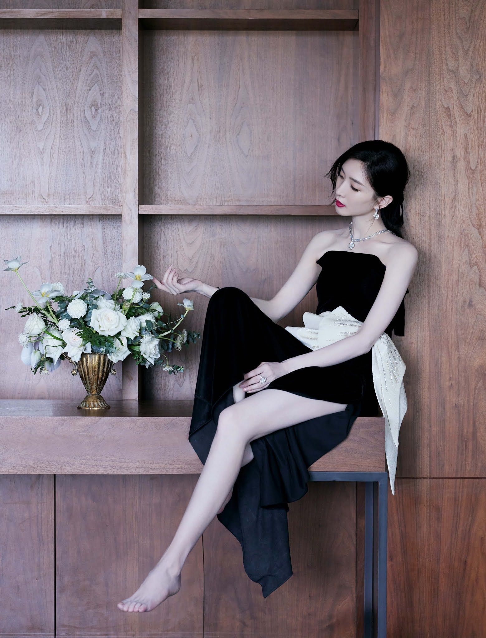 Shuying Jiang, Asian woman, Beauty, Glamour, 1560x2050 HD Phone