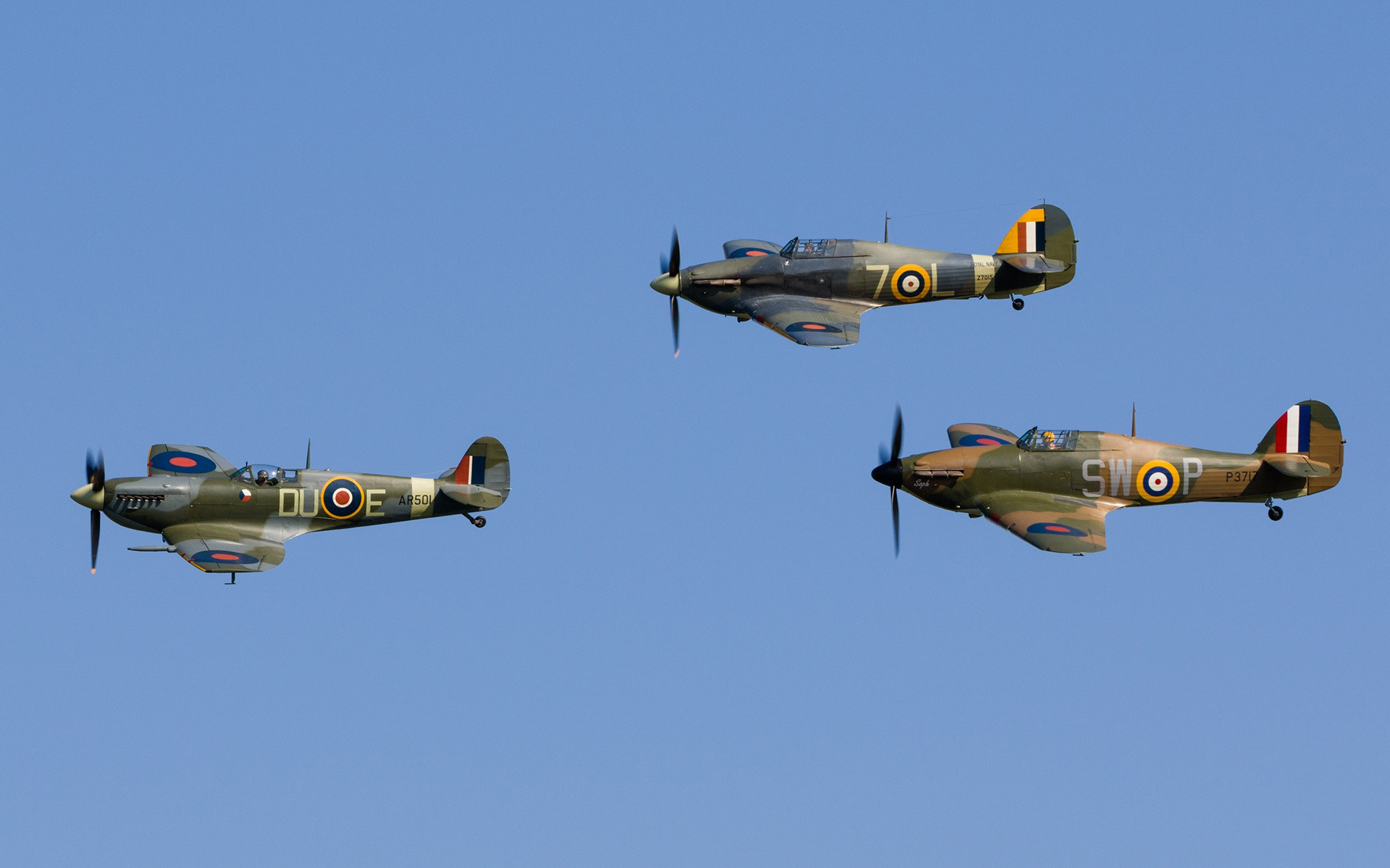 Hawker Hurricane, WWII aircraft, Royal Air Force, High-quality HD pictures, 1920x1200 HD Desktop
